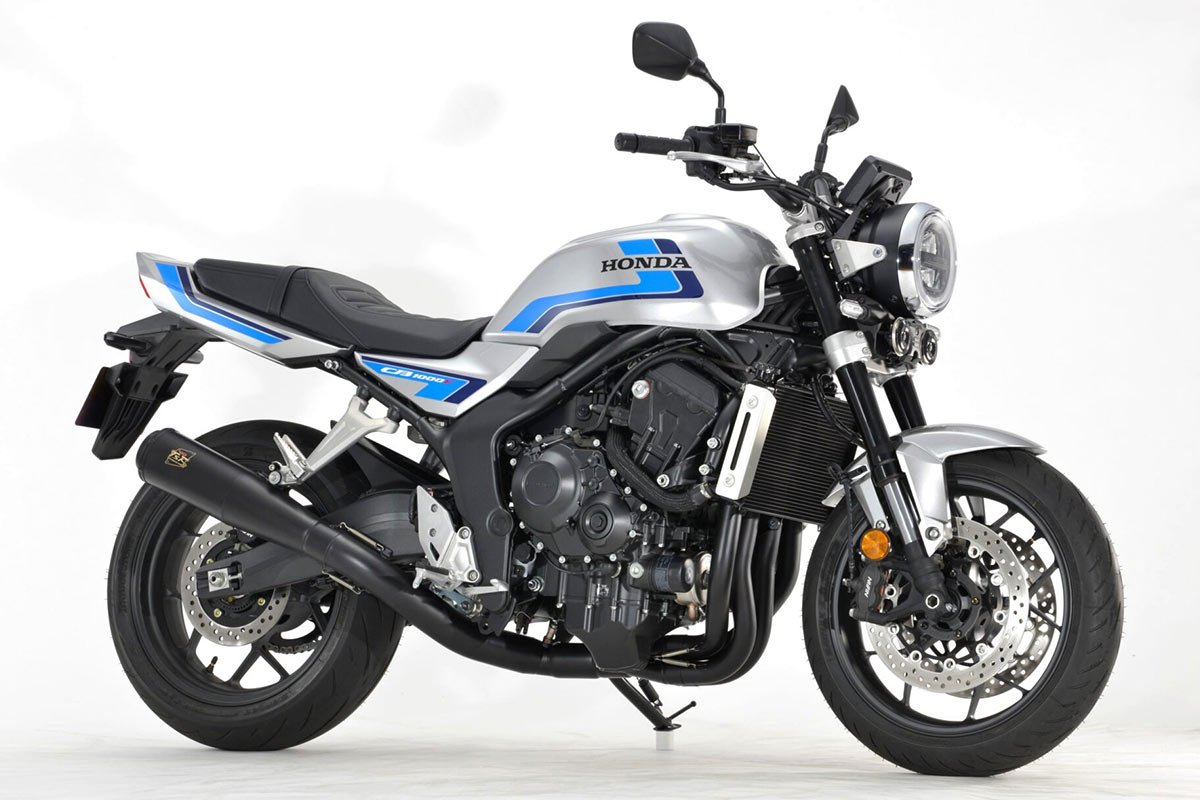 画像1: TSR/フルエキゾーストSTD-TYPE(メガホンタイプ BLACK) 価格/29万7000円