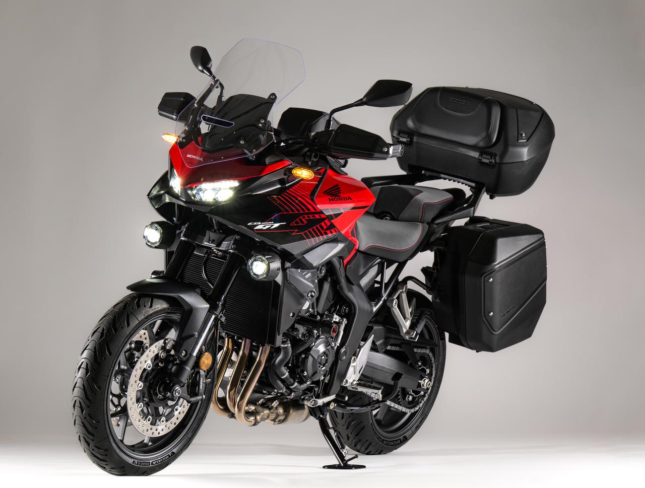 画像: HONDA CB1000GT 国内市販秒読みと言われるCB1000GT。今回はフルアクセサリーの「旅仕様」で登場!