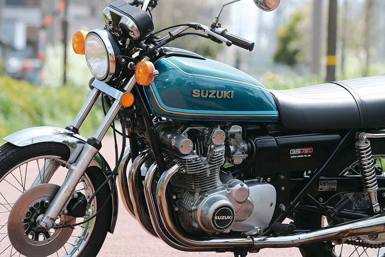 画像: 【絶版名車解説】スズキ「GS750」1976年｜ナナハンブームをとらえた“4ストのスズキ”の輝かしい原点！ - webオートバイ