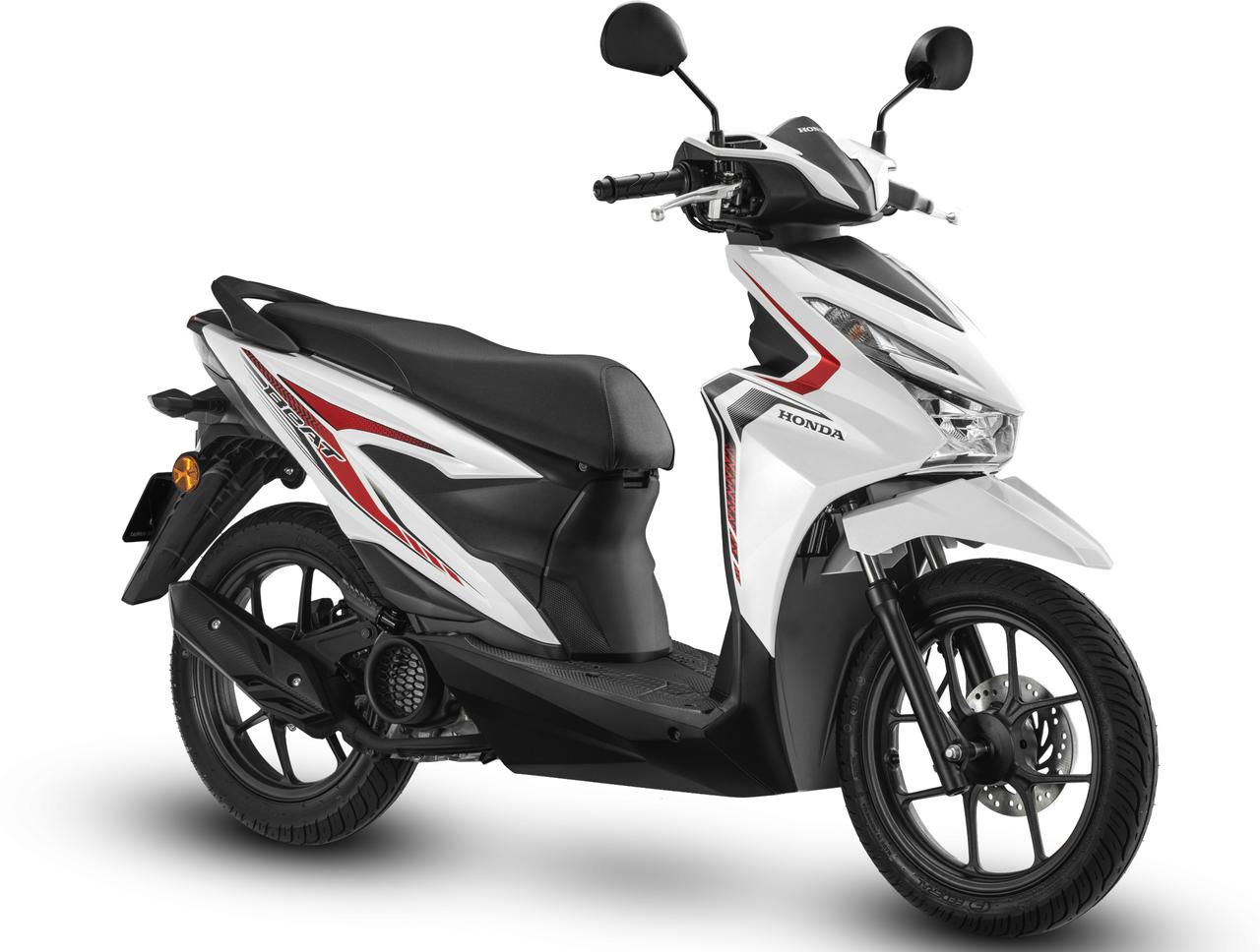 画像: HONDA BeAT 販売国:マレーシア、フィリピン、インドネシア等 総排気量:149.7cc エンジン形式:水冷4ストSOHC2バルブ単気筒 シート高:774mm 車両重量:140~144kg 現地価格:6090リンギット(※約24万2139円)