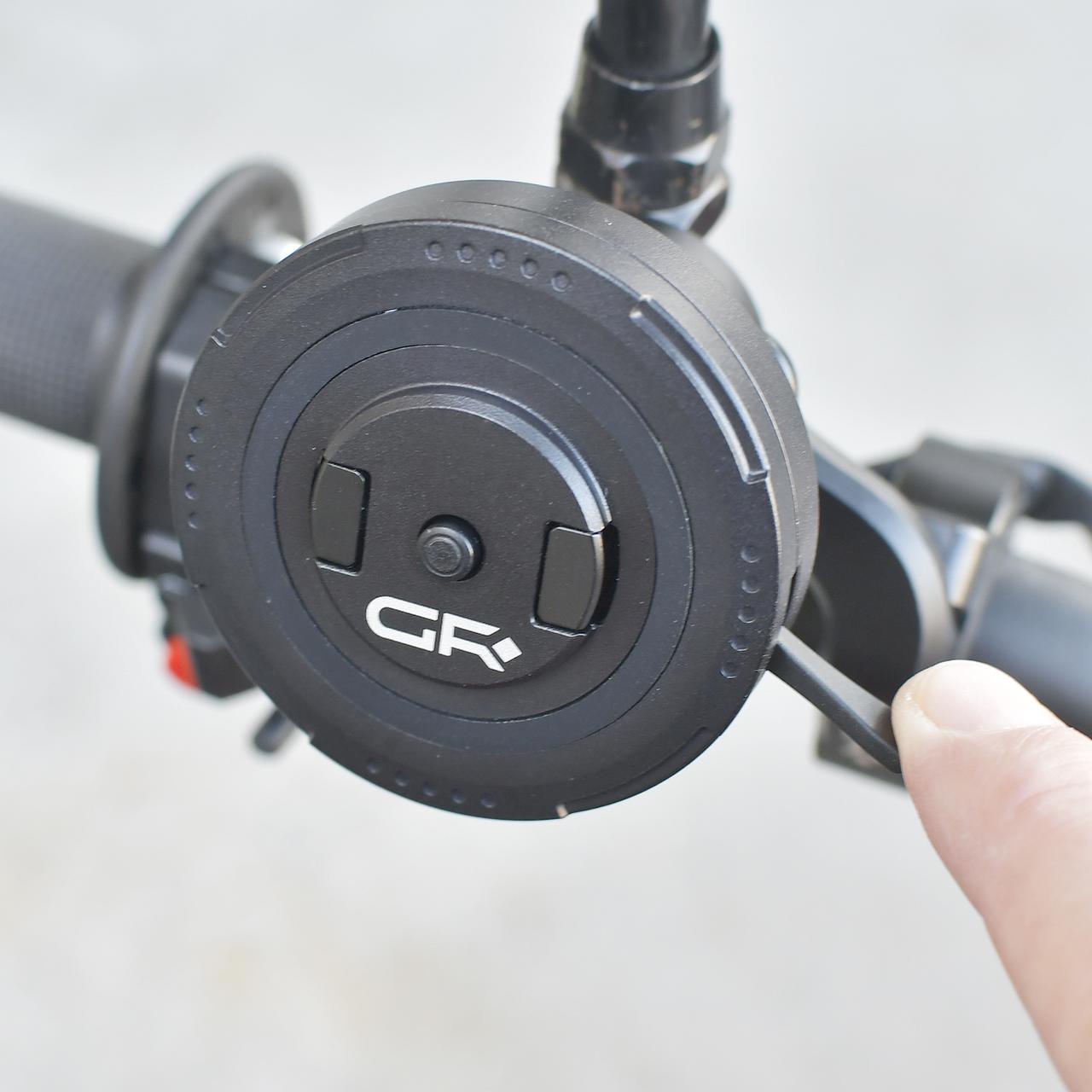 画像10: 片手で一秒脱着の最新スマホホルダー「GRエクスプロア」を試してみる〈若林浩志のスーパー・カブカブ・ダイアリーズ Vol.365〉