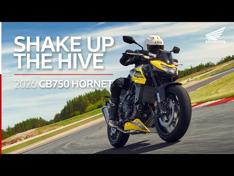 画像: 2026 CB750 Hornet | Honda Motorcycles www.youtube.com