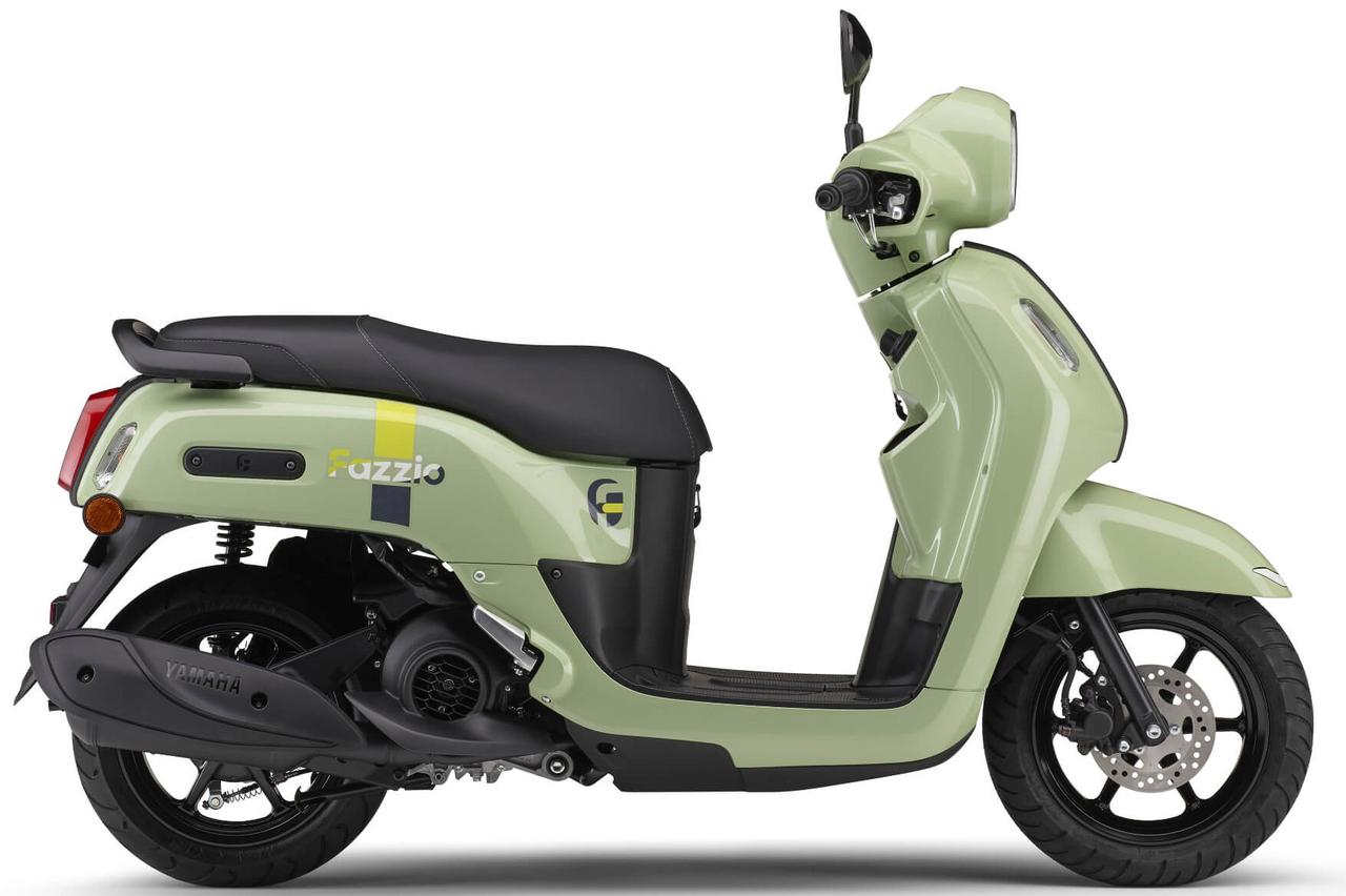 画像10: 【個性派ニューモデル】ヤマハ「Fazzio」登場！ パワーアシスト機能を国内初搭載した原付二種ファッションスクーター