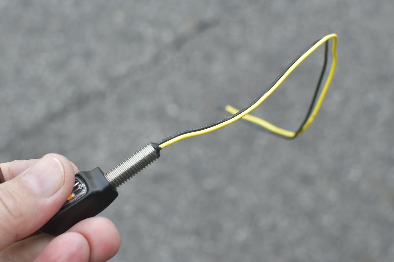 画像7: ハンターカブに701LEDフラッシャーを取り付ける