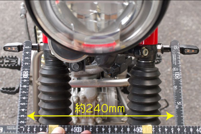 画像19: ハンターカブに701LEDフラッシャーを取り付ける