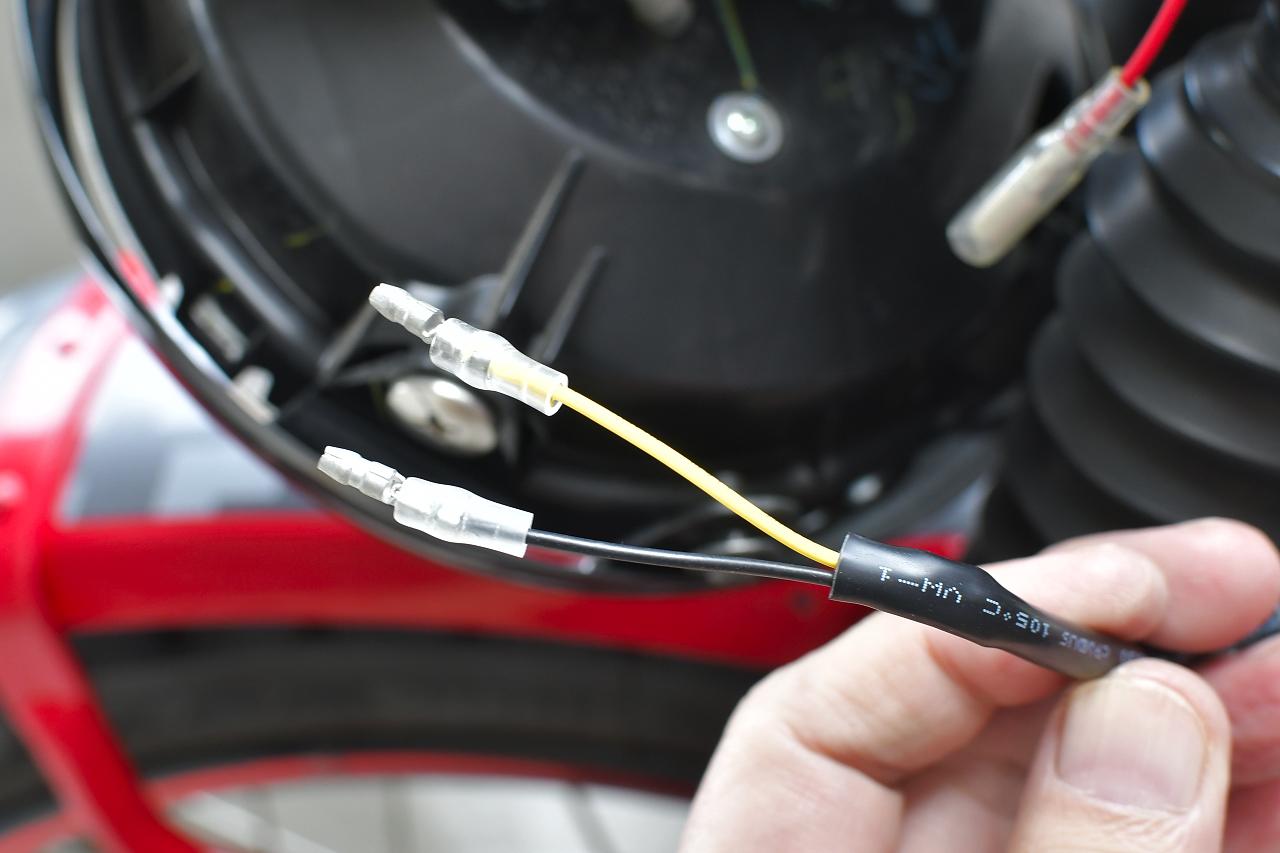 画像14: ハンターカブに701LEDフラッシャーを取り付ける