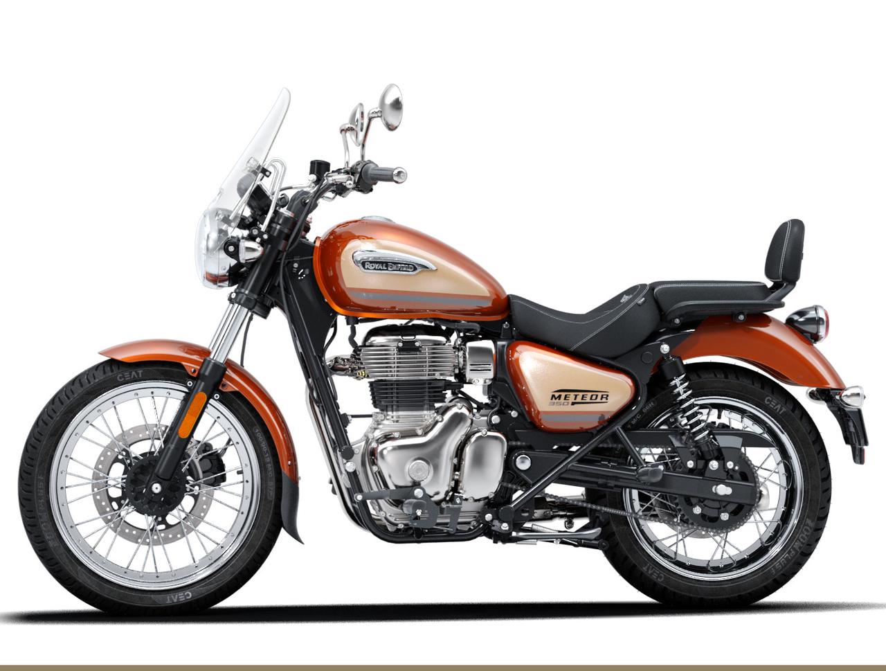 画像8: 【レビュー】ロイヤルエンフィールド「METEOR 350」インプレ｜愛らしい姿のゆったりクルーザーは趣味性の高い本格単気筒！