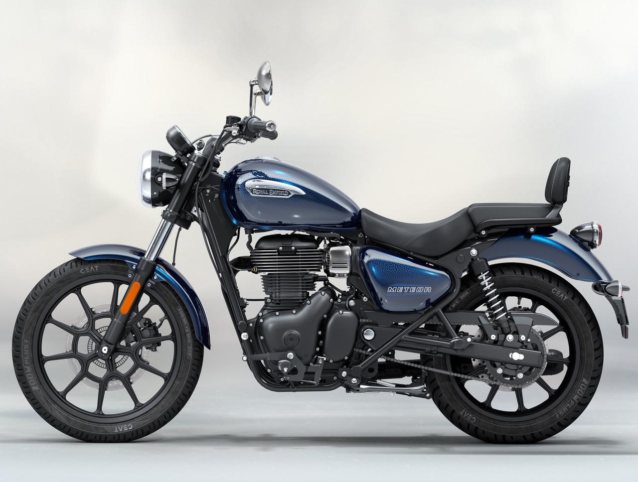 画像4: 【レビュー】ロイヤルエンフィールド「METEOR 350」インプレ｜愛らしい姿のゆったりクルーザーは趣味性の高い本格単気筒！