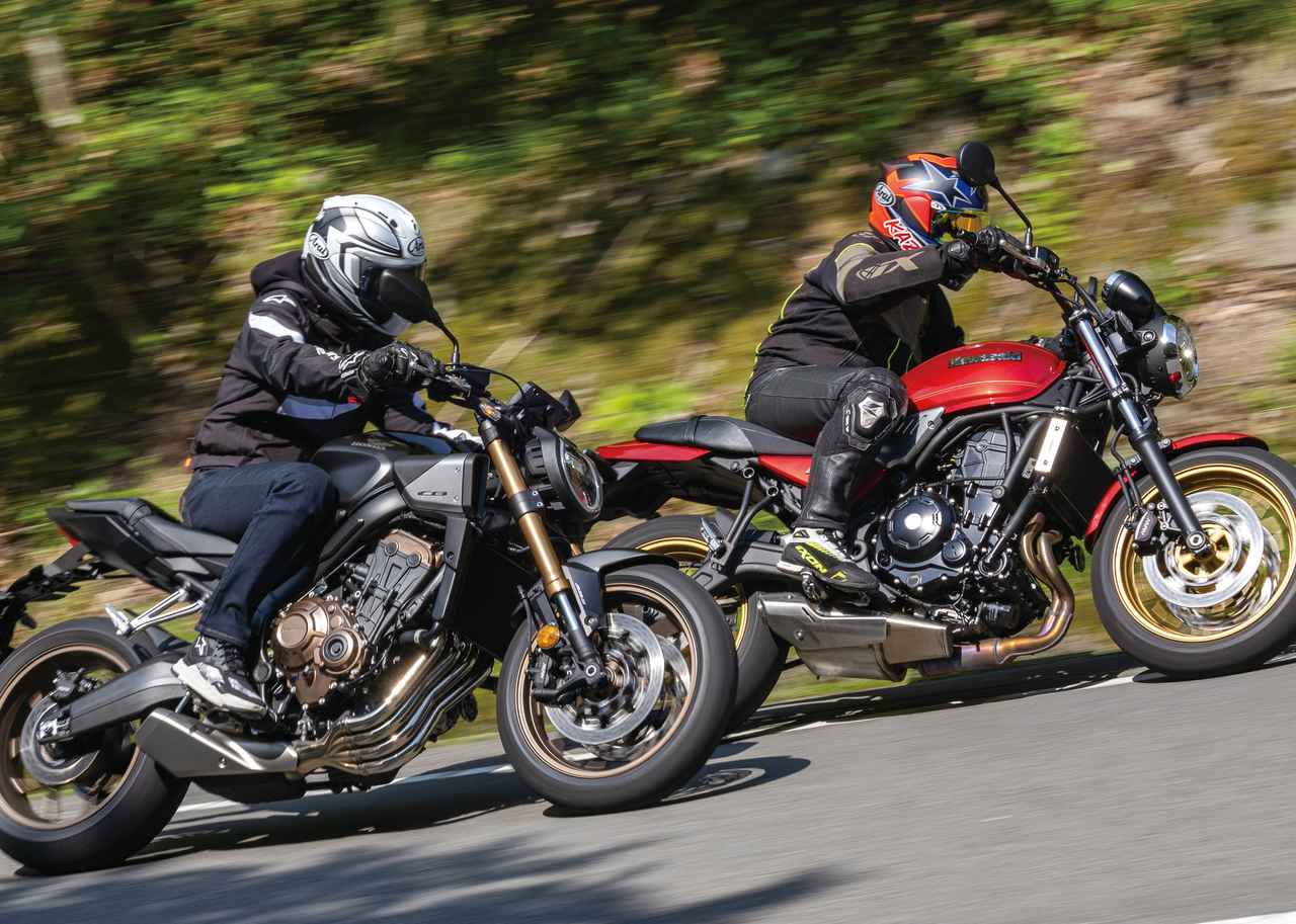 画像: 【比較インプレ】ホンダ「CB650R」VS カワサキ「Z650RS」 - webオートバイ