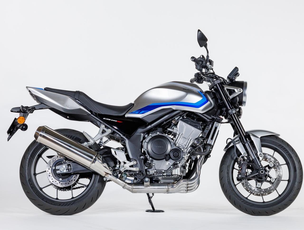 画像2: 【衝撃速報！】ホンダ「CB400 SUPER FOUR E-Clutch Concept」ついに登場！ 4年ぶりに復活した新世代スーパーフォアを速攻チェック！