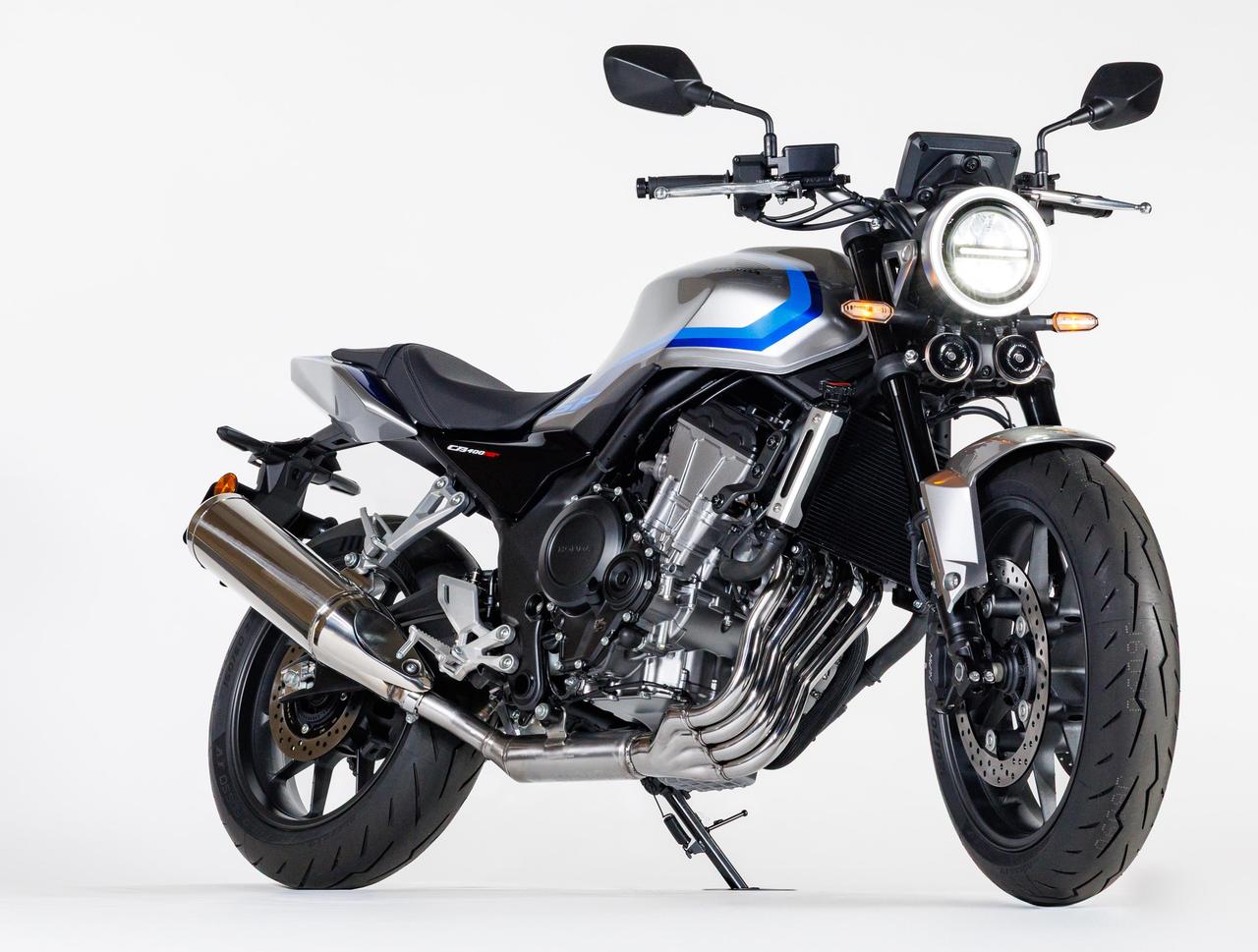 画像: ホンダ「CB400 SUPER FOUR E-Clutch Concept」の概要