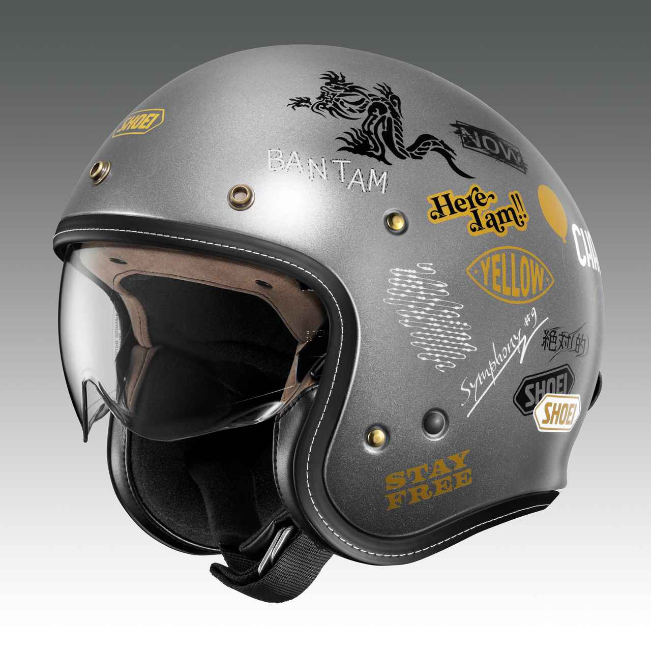 画像5: B'zの稲葉浩志本人が監修！ SHOEI「Glamster Koshi Inaba」「J・O+ Koshi Inaba」受注期間限定で9月発売予定！