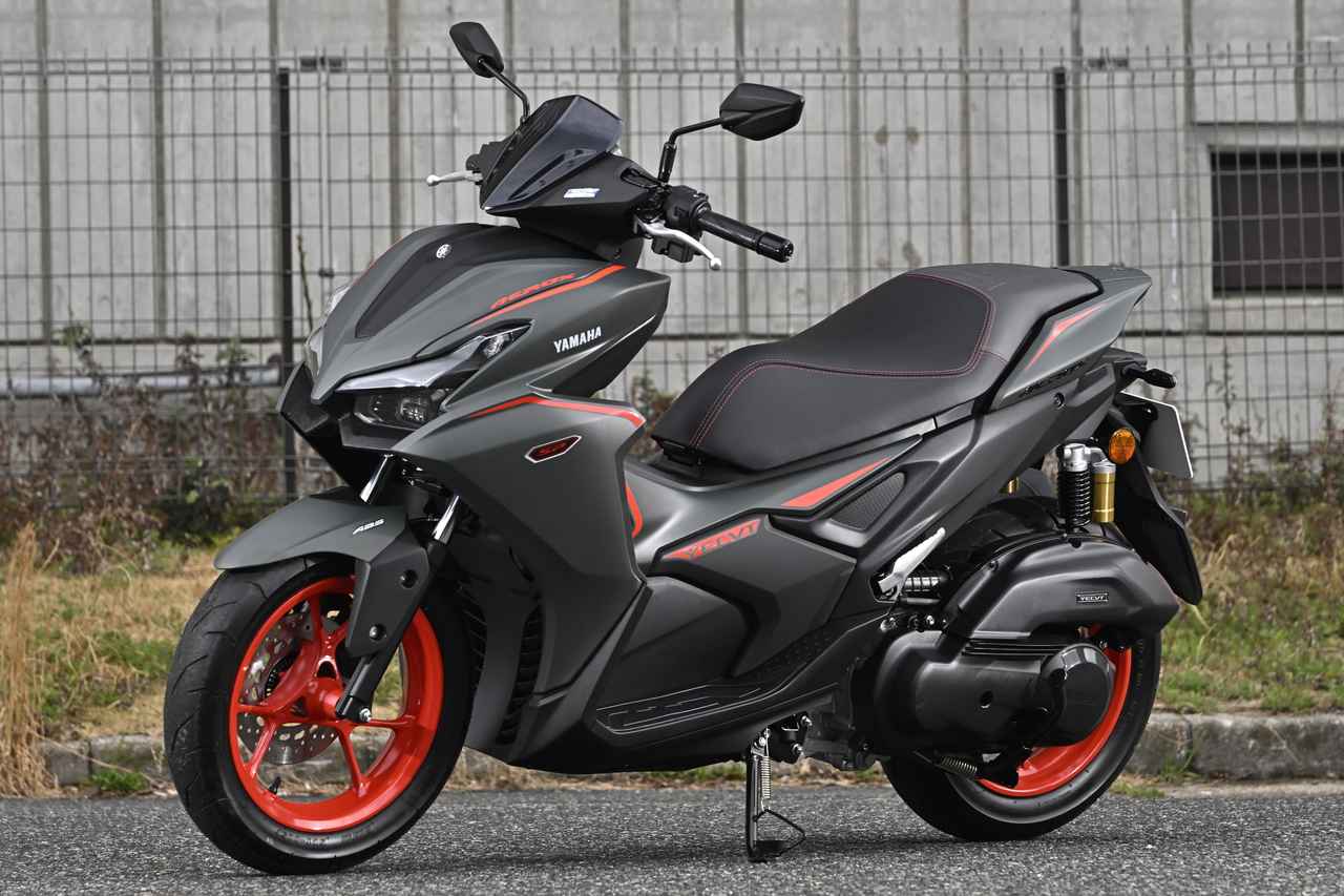 画像1: 【国内初公開！】ヤマハ「AERO X」YECVT搭載の本格ATスポーツが初登場！ 国内発売は今夏以降の予定！