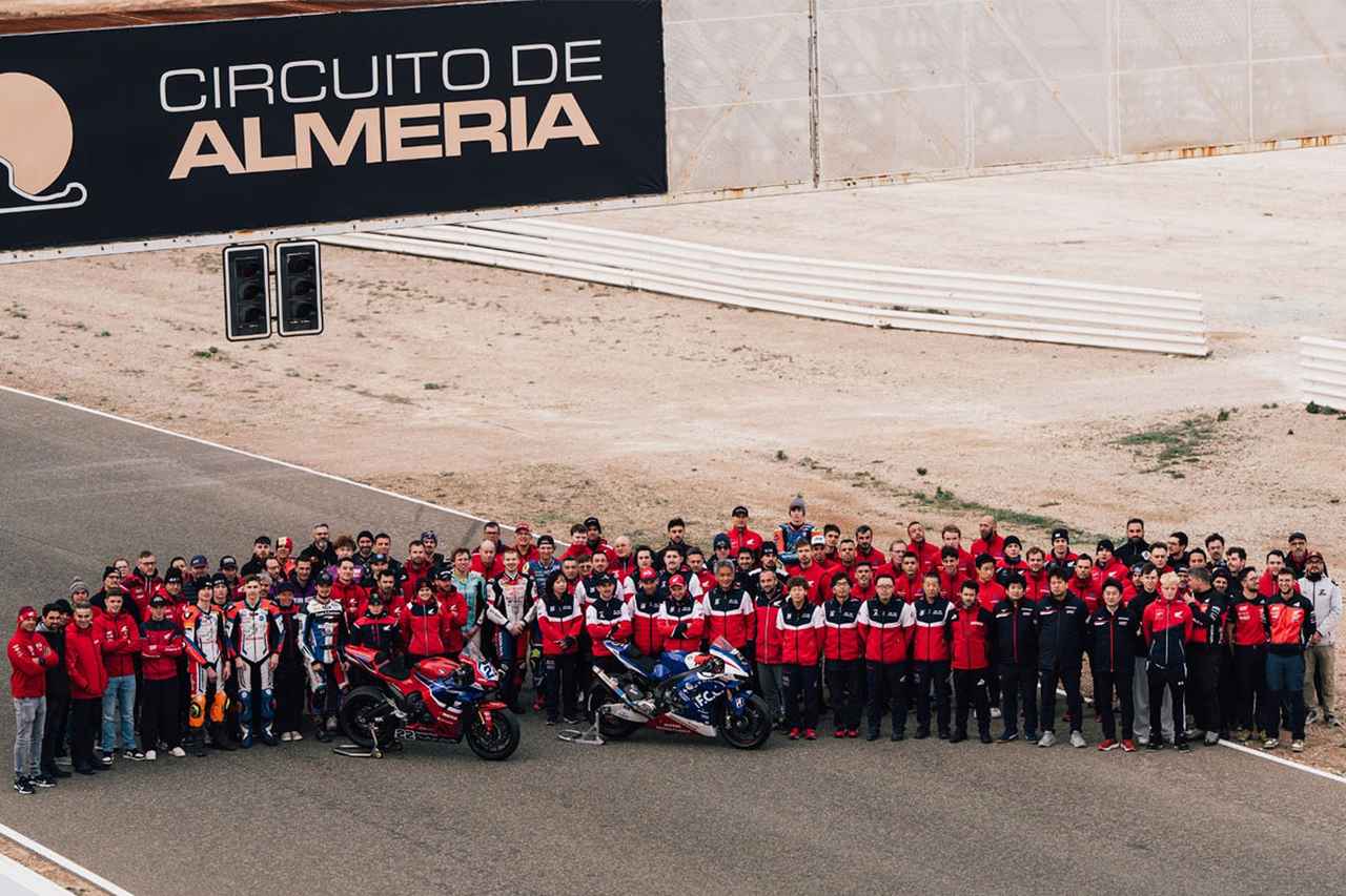 画像: 今年3月、スペインのアルメリア・サーキットでテストを実施。