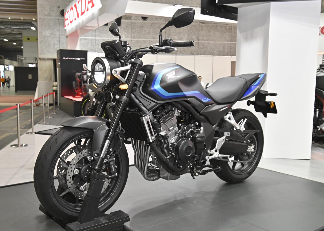 画像 : 3番目の画像 - 【写真11枚】ホンダ「CB400 SUPER FOUR E-Clutch Concept」 - webオートバイ