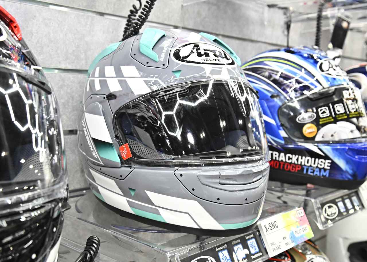 画像3: 「注目のニューモデル!」アライ「X-SNC」大阪モーターサイクルショーで電撃発表! 軽さ・高剛性・エアフローを極めた新型