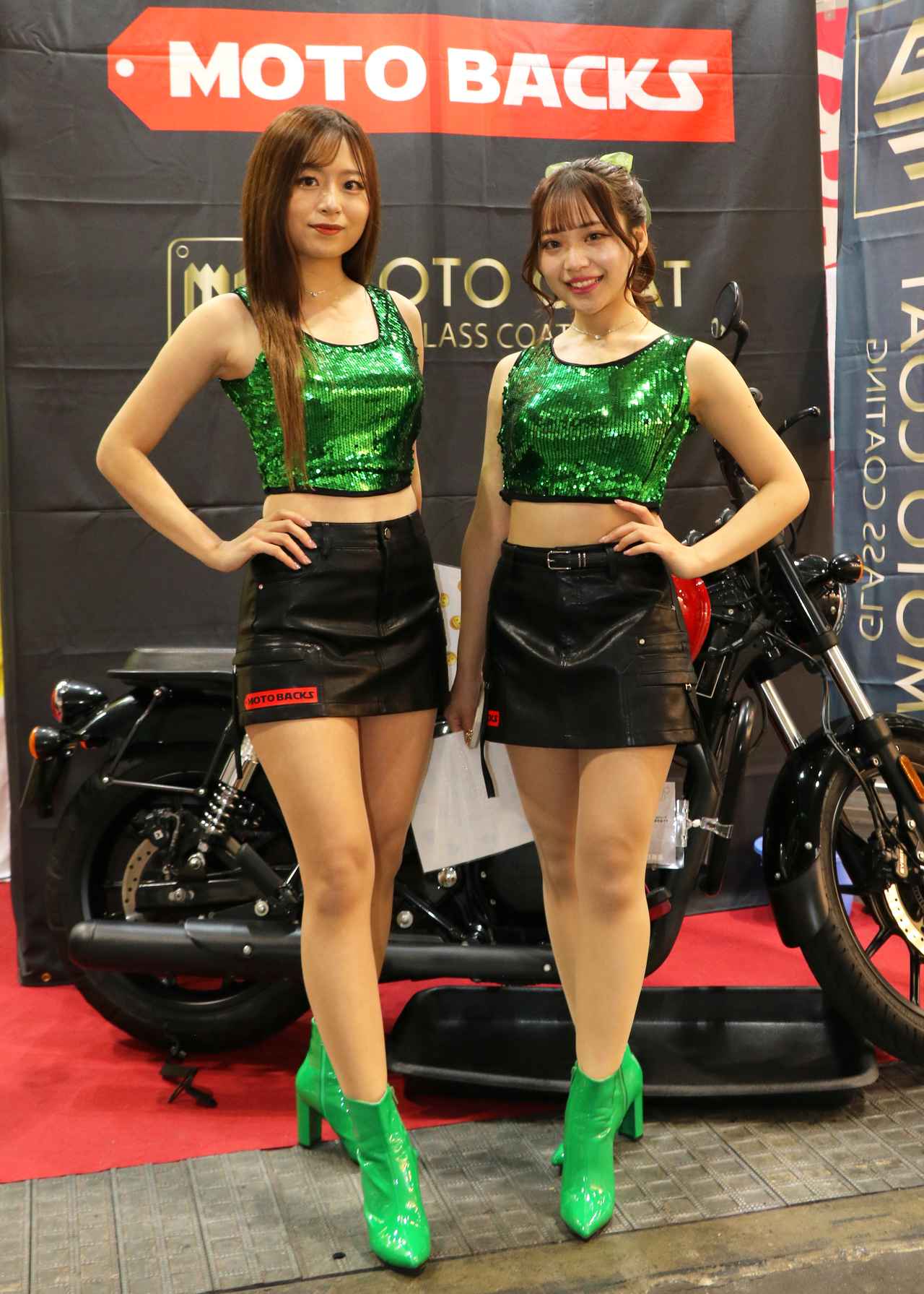 画像: MOTOBACKS/ 栃尾美羽 さん、 徳永 麻衣佳 さん
