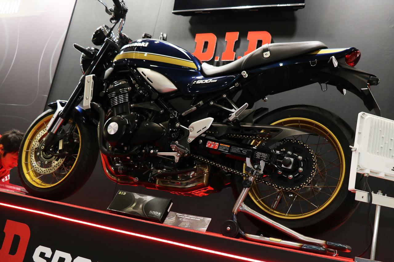 画像1: D.I.Dの新型520チェーンがアツい! Z900RS用の本格チューブレスホイール&エヴァコラボ製品、プロ直伝のメンテ術も大公開【大阪モーターサイクルショー2026】