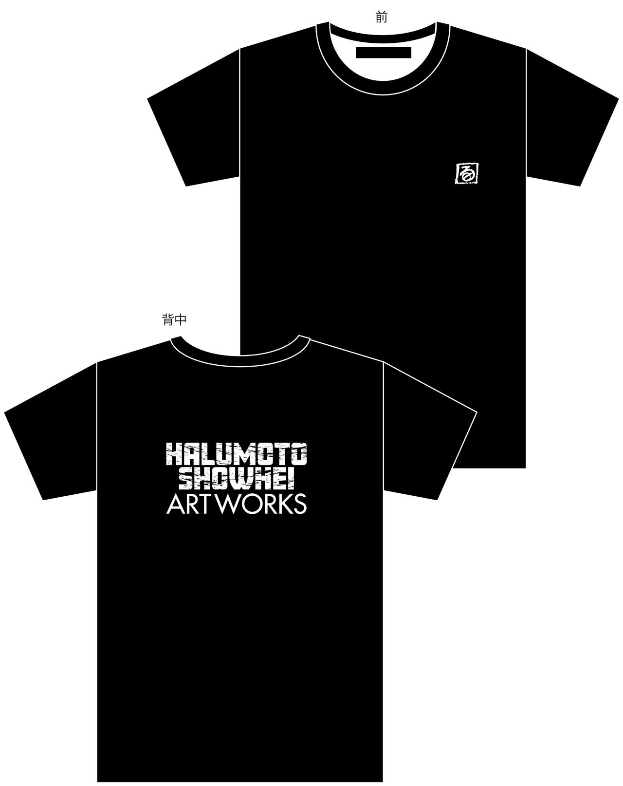 画像3: オリジナルTシャツは２種類、各白ベース・黒ベースの２色展開