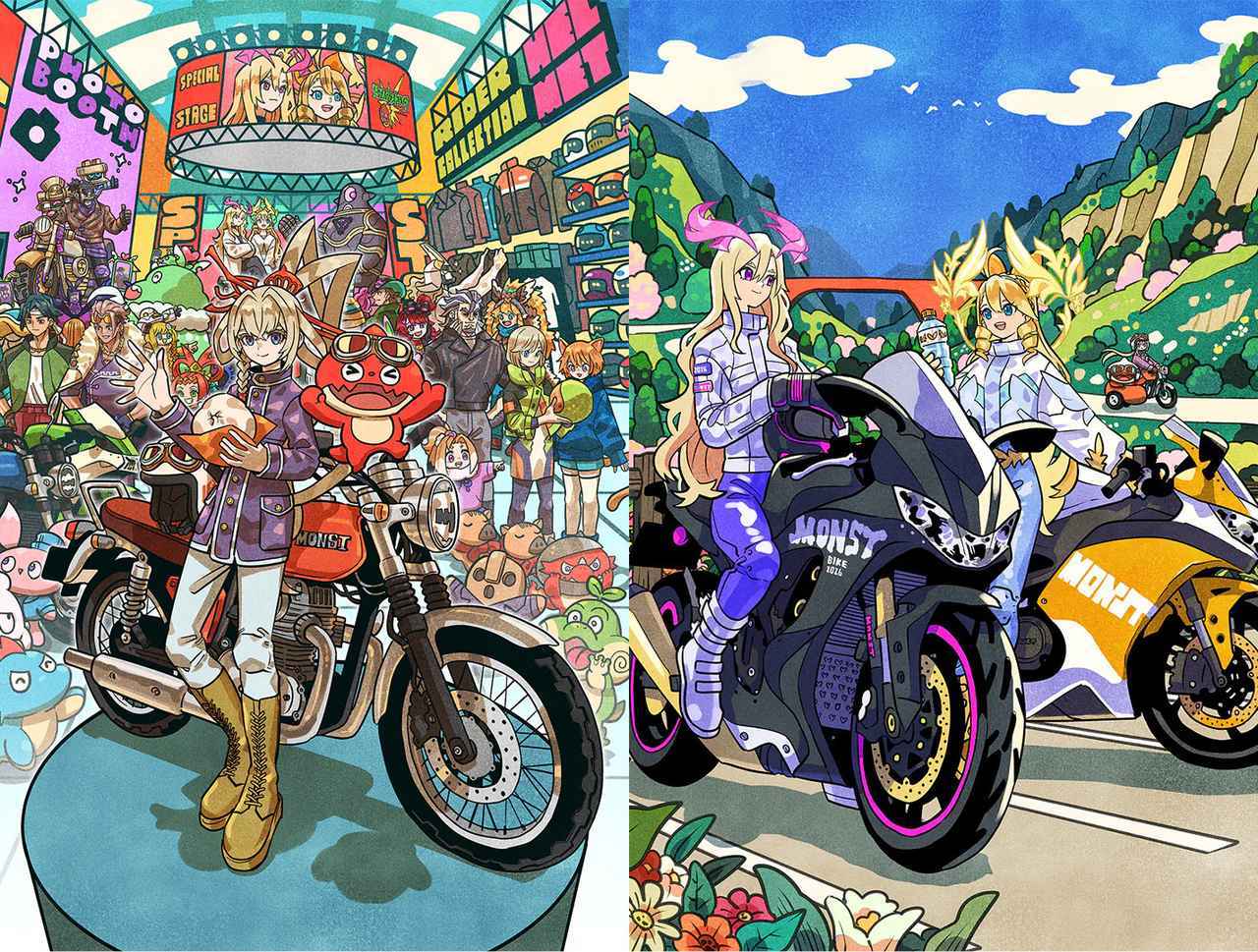 画像: 【いよいよ3月20日、大阪から開幕！】モンスト×大阪・東京モーターサイクルショーでモンスト限定グッズがもらえるチャンス！ - webオートバイ