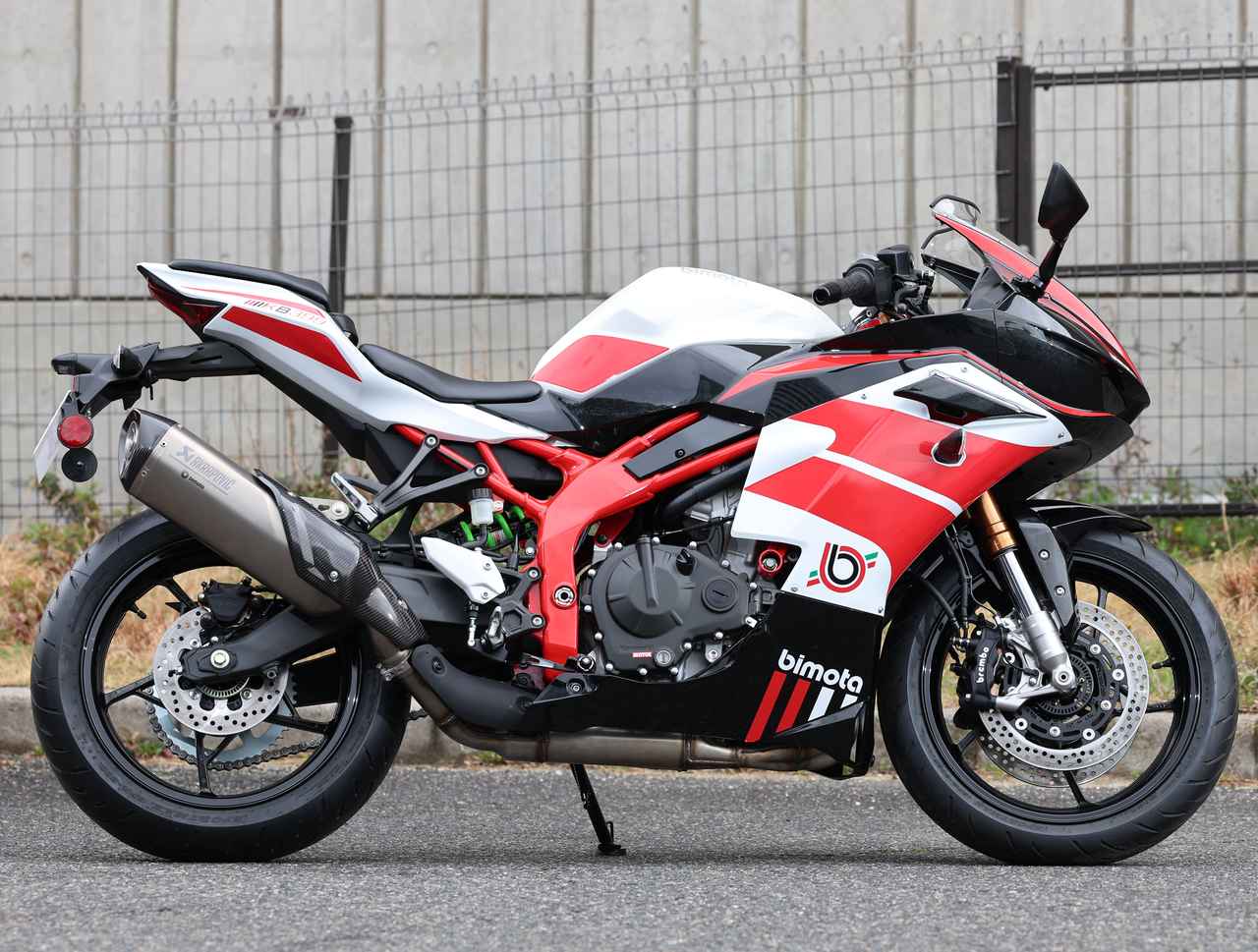 画像2: ビモータ「KB399」「KB399ES」ZX-4RR直系エンジン、フレームのミドルビモータ誕生! 気になる詳細を実車生撮りチェック!