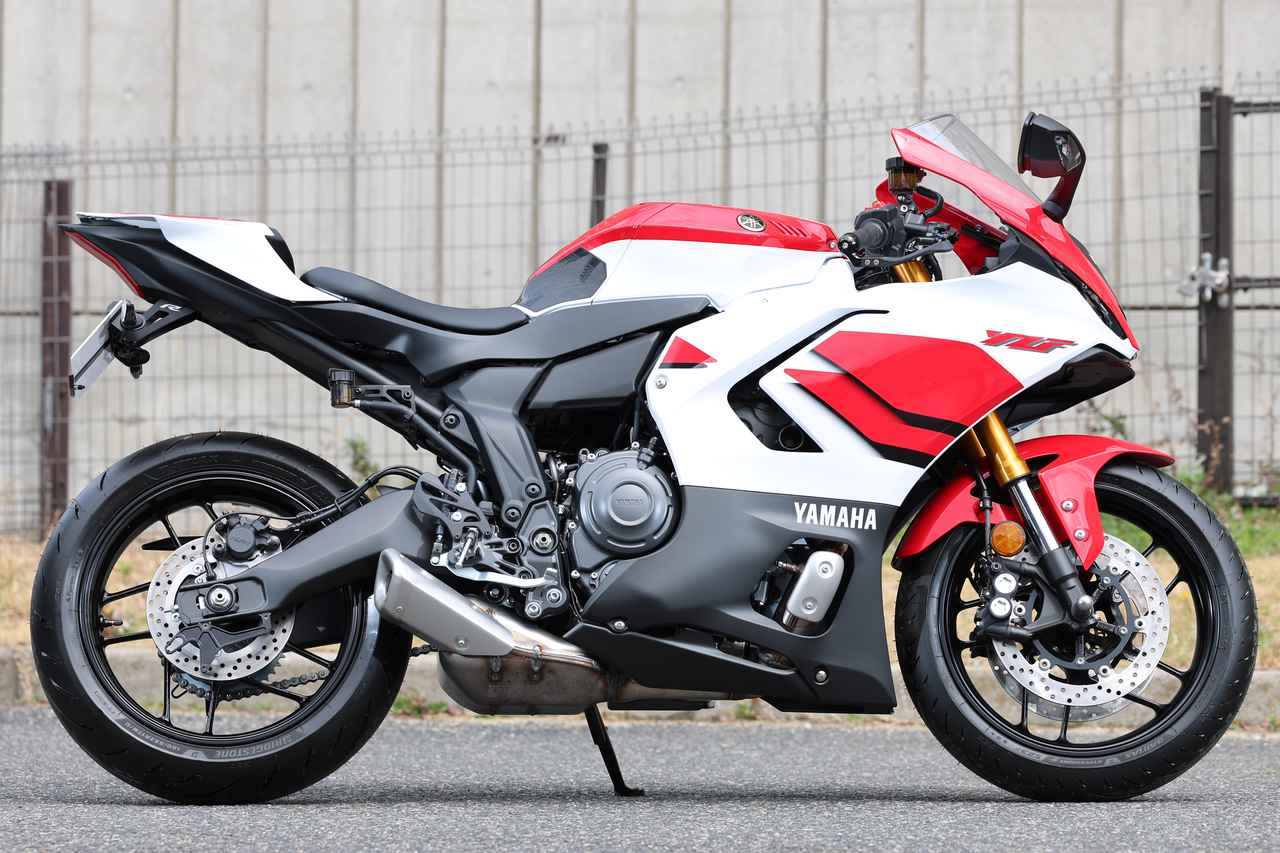 画像2: ヤマハ「YZF-R7 70th Anniversary Edition」全身進化で大きく変わった新型R7が国内初登場！ 春以降市販予定の実車をチェック！