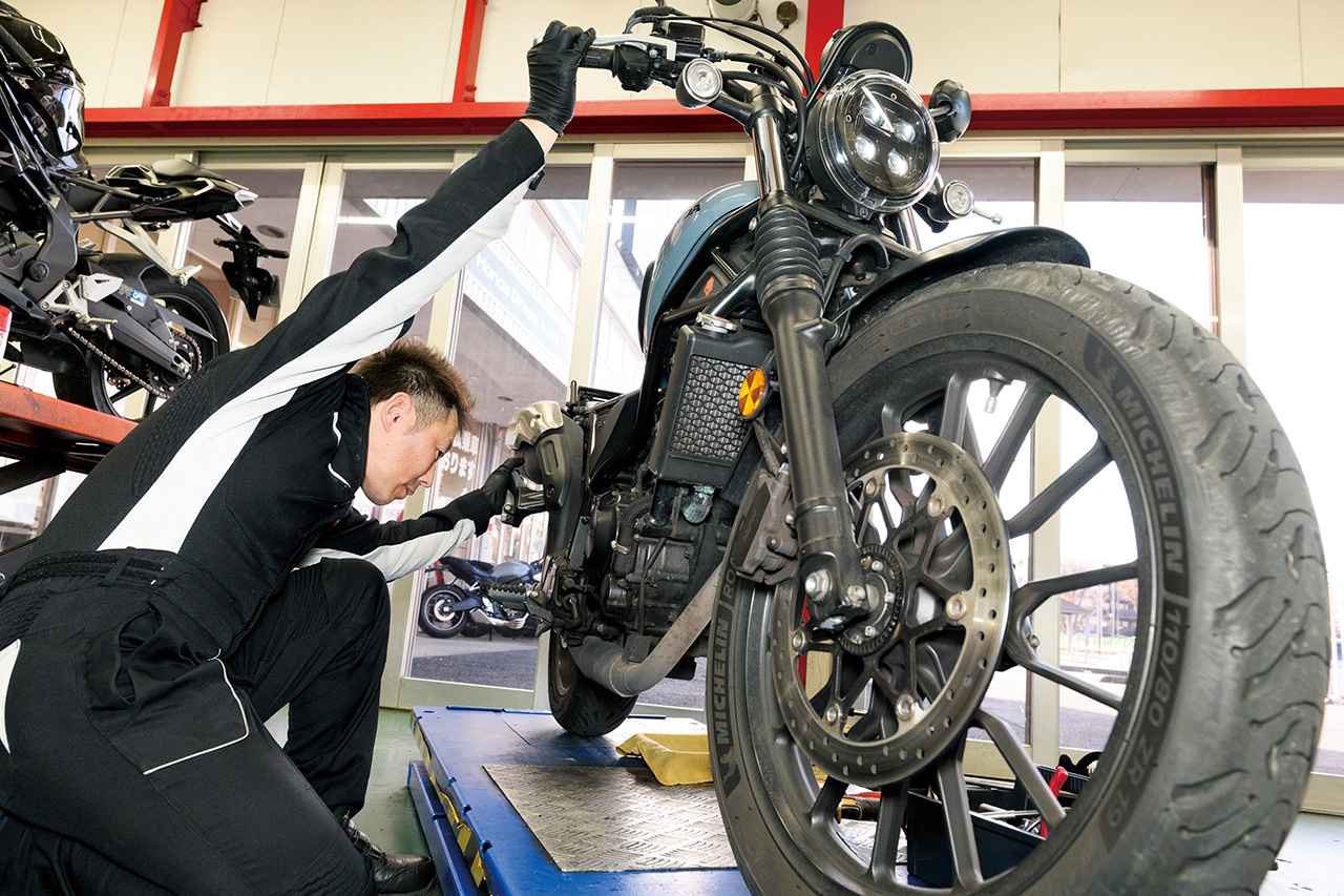 画像 : 8番目の画像 - 【写真19枚】「Honda Dreamの定期点検」 - webオートバイ