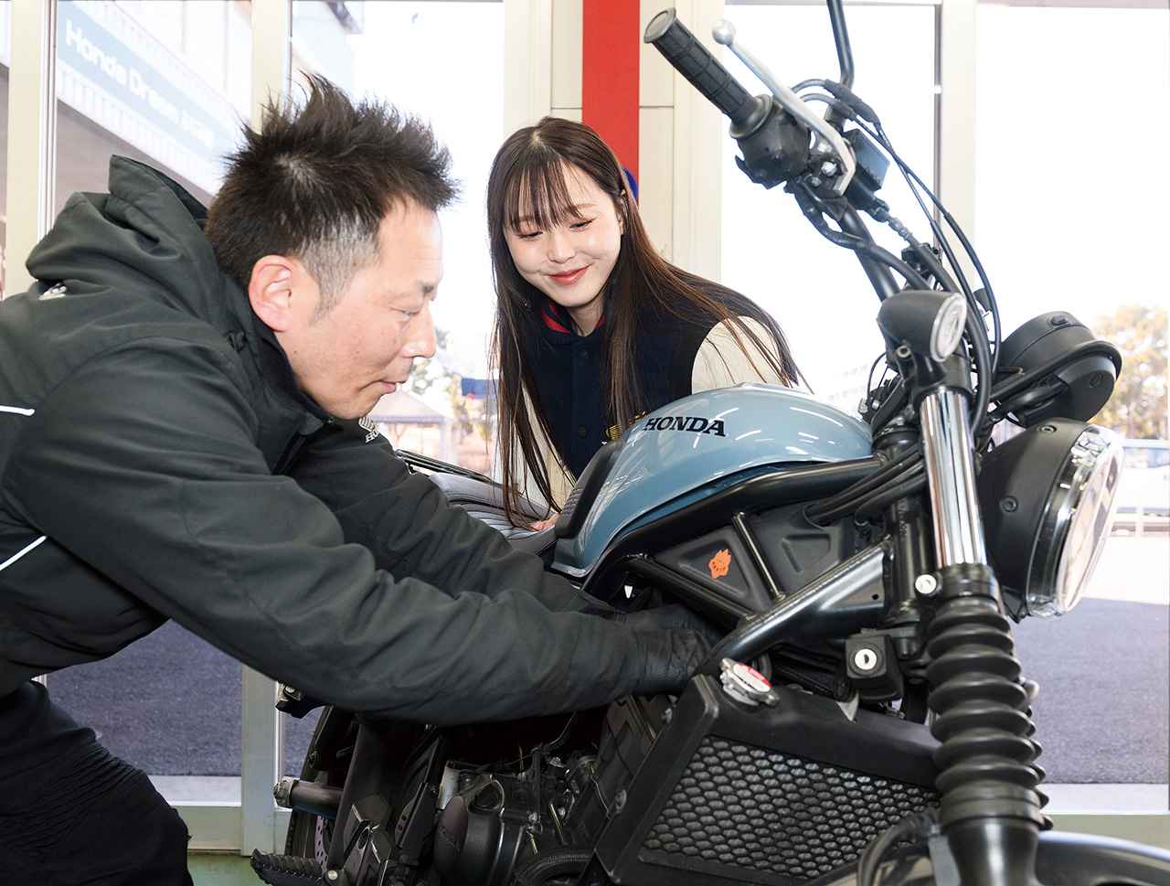 画像 : 1番目の画像 - 【写真19枚】「Honda Dreamの定期点検」 - webオートバイ