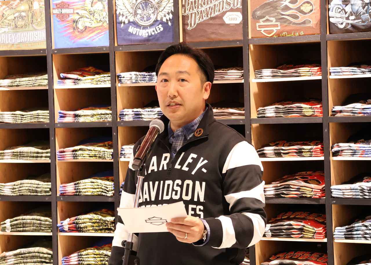 画像: ハーレーダビットソンジャパン 代表取締役 玉木一史 さん