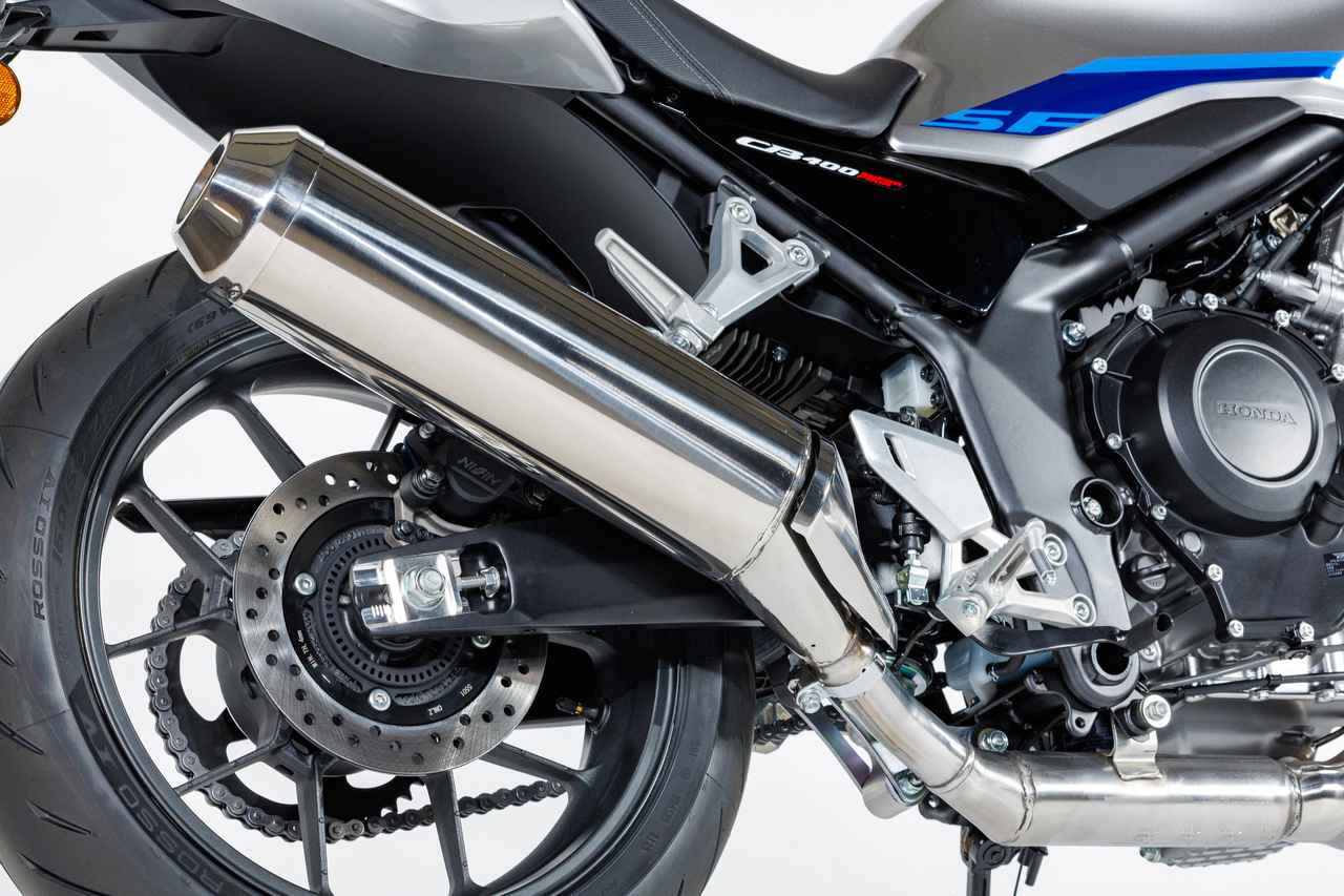 画像 : 12番目の画像 - 【写真17枚】ホンダ「CB400 SUPER FOUR E-Clutch Concept」 - webオートバイ