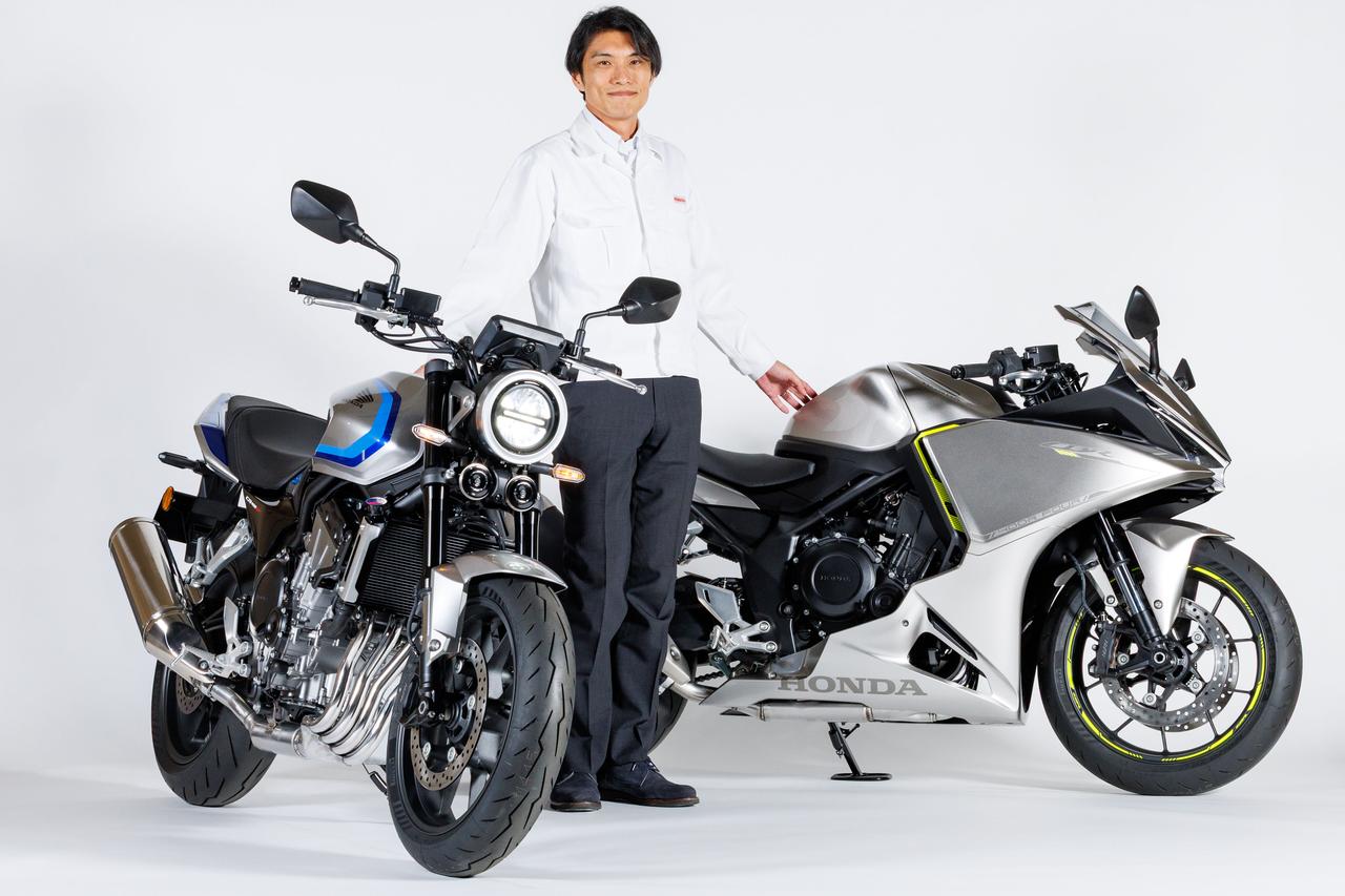 画像 : 2番目の画像 - 【写真17枚】ホンダ「CB400 SUPER FOUR E-Clutch Concept」 - webオートバイ