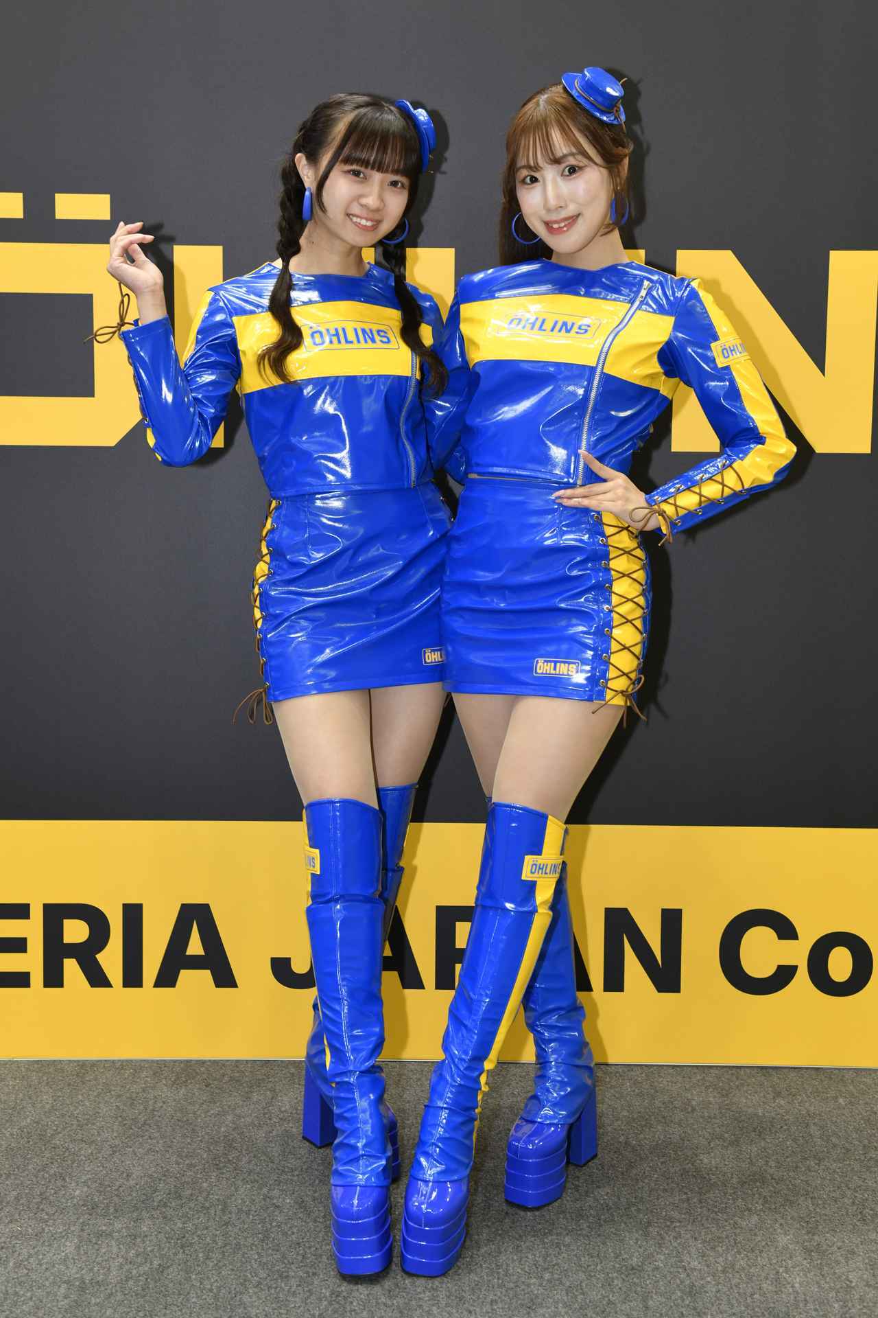 画像: 株式会社カロッツェリアジャパン／柏田徳花 さん（OHLINS LADY）・大宮凛子 さん（OHLINS LADY）