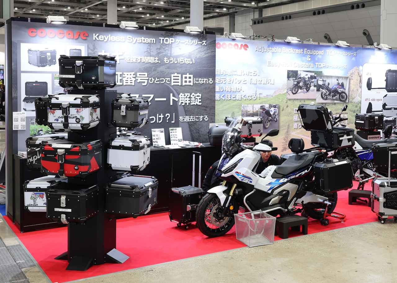 画像 : 1番目の画像 - 【写真8枚】東京モーターサイクルショー2026 COOCASEブース - webオートバイ