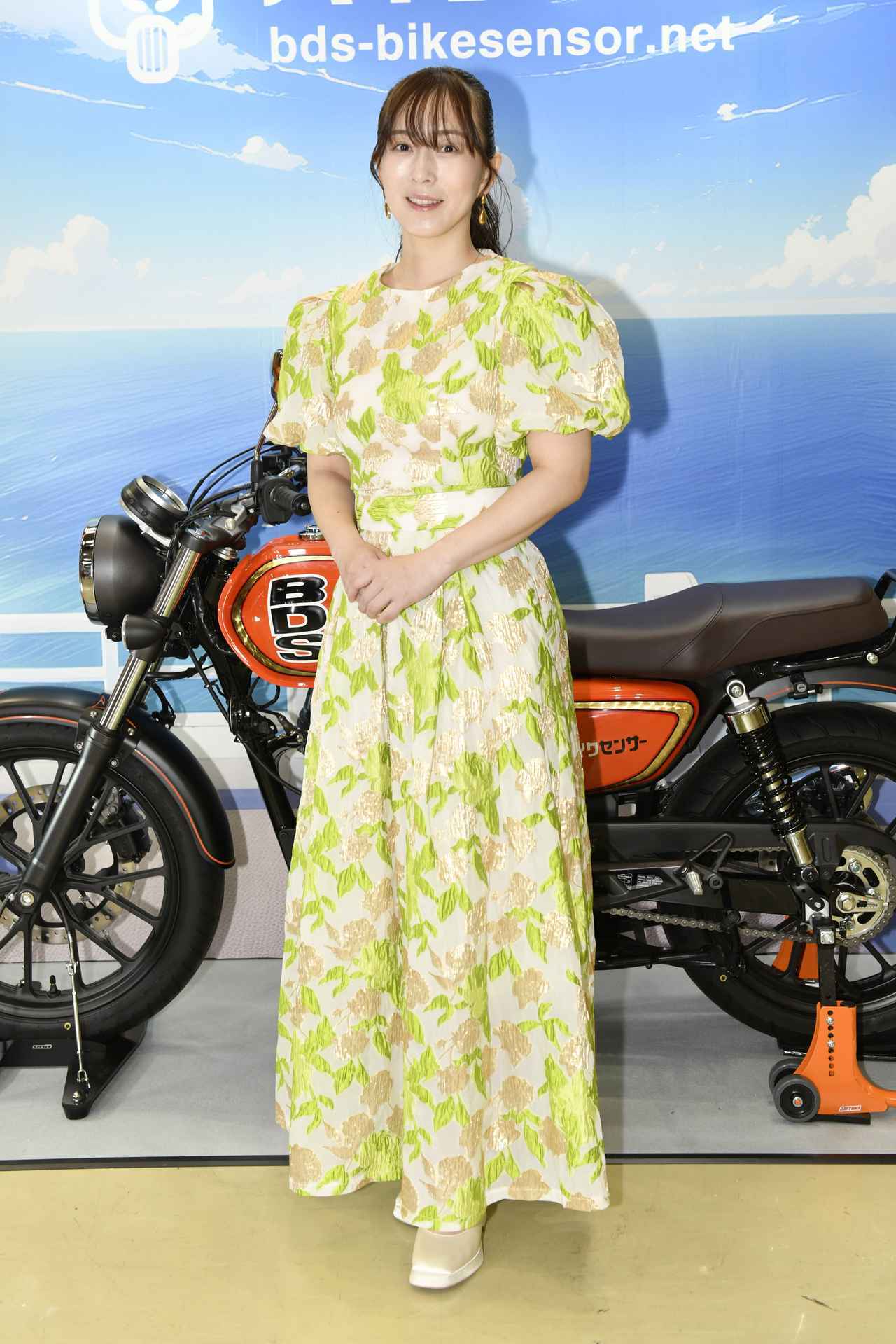 画像: BDSバイクセンサー 薄井しお里さん