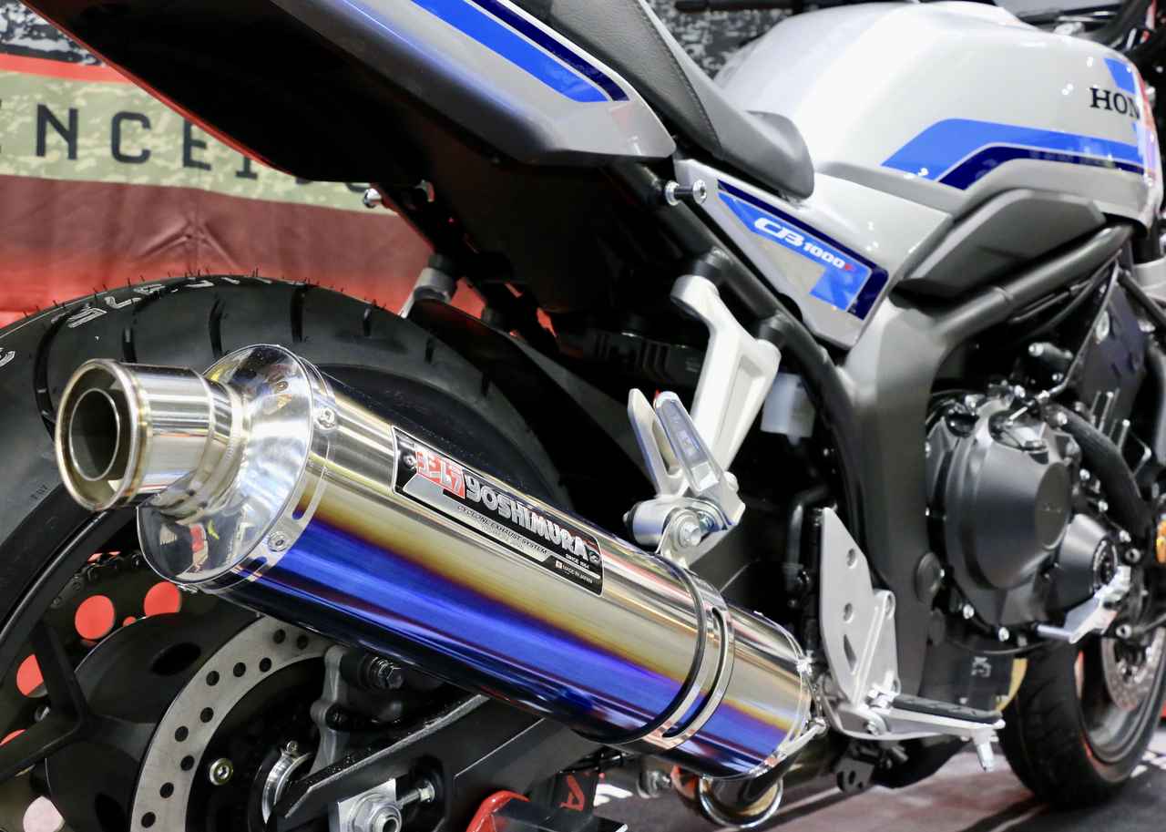 画像: 【カスタムガイド】ヨシムラが提案するホンダCB1000F SE STREET CUSTOM【大阪モーターサイクルショー2026 現地レポート】 - webオートバイ