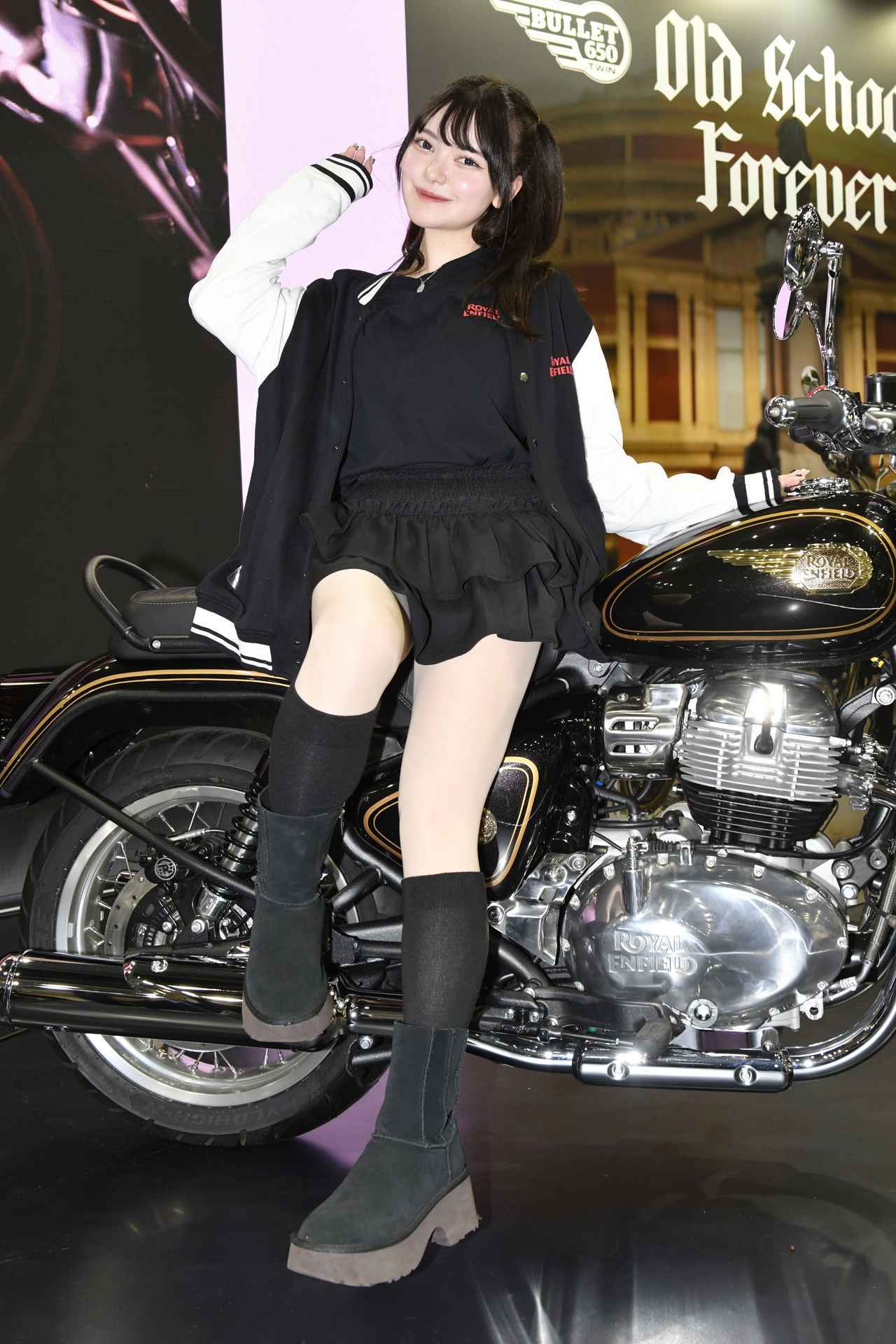 画像: ロイヤルエンフィールドジャパン 望永るなさん