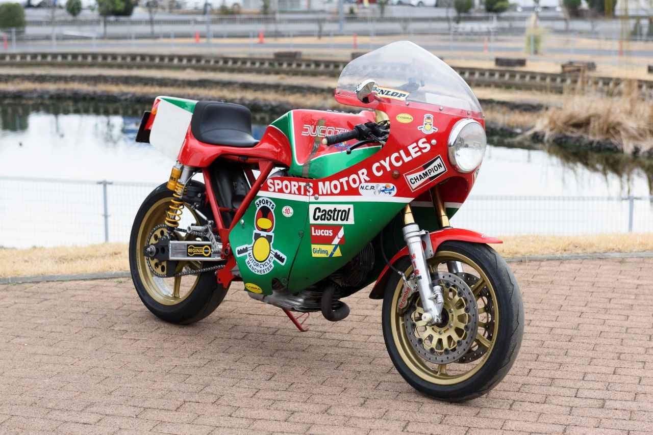 画像: MHR Mille。私のMHR Mille号の車検を師匠にお願いしていたのですが、想像以上に手間が(^^; つくばで走ったこともあるMille号を「乗ってく?」と言ってくださいましたが無理なので近くまでトランポしてもらいました