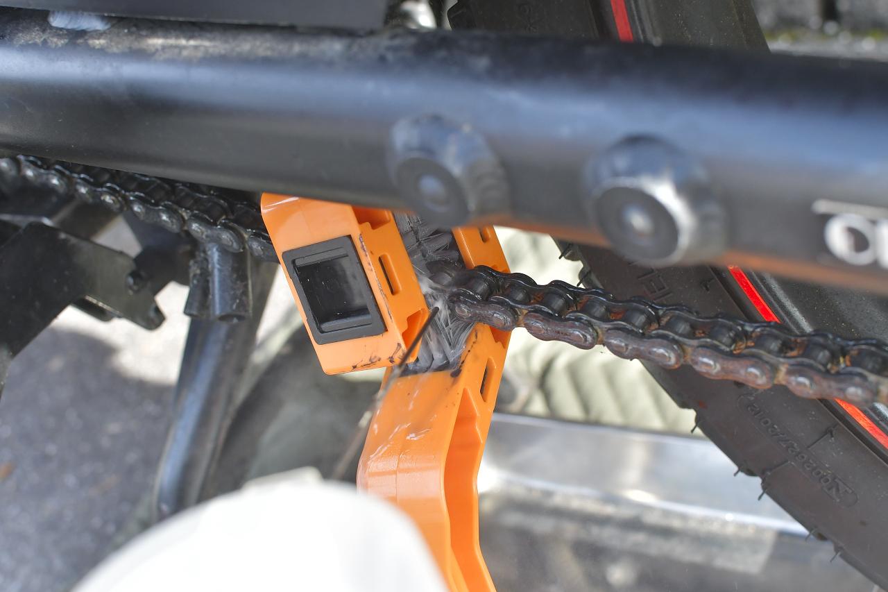 画像2: 4面チェーンブラシを実際に使ってみる