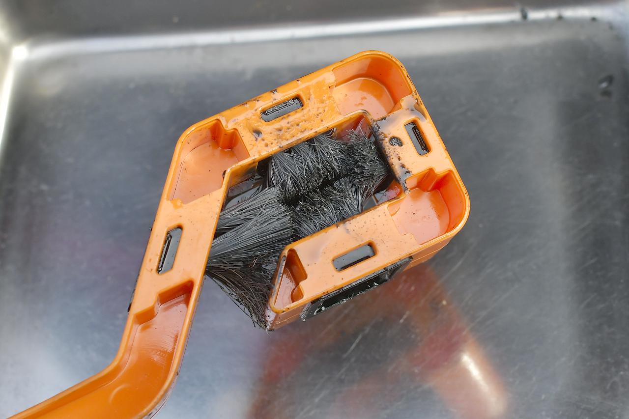 画像6: 4面チェーンブラシを実際に使ってみる