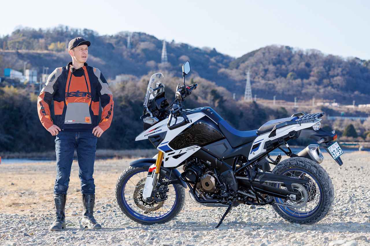 画像2: オフ性能のアップによって荒れた路面でも安心のグリップ