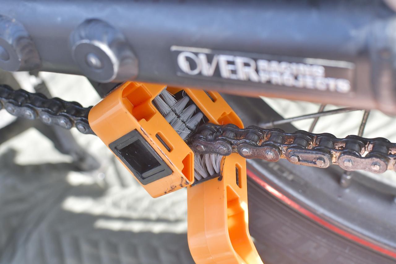 画像1: 4面チェーンブラシを実際に使ってみる