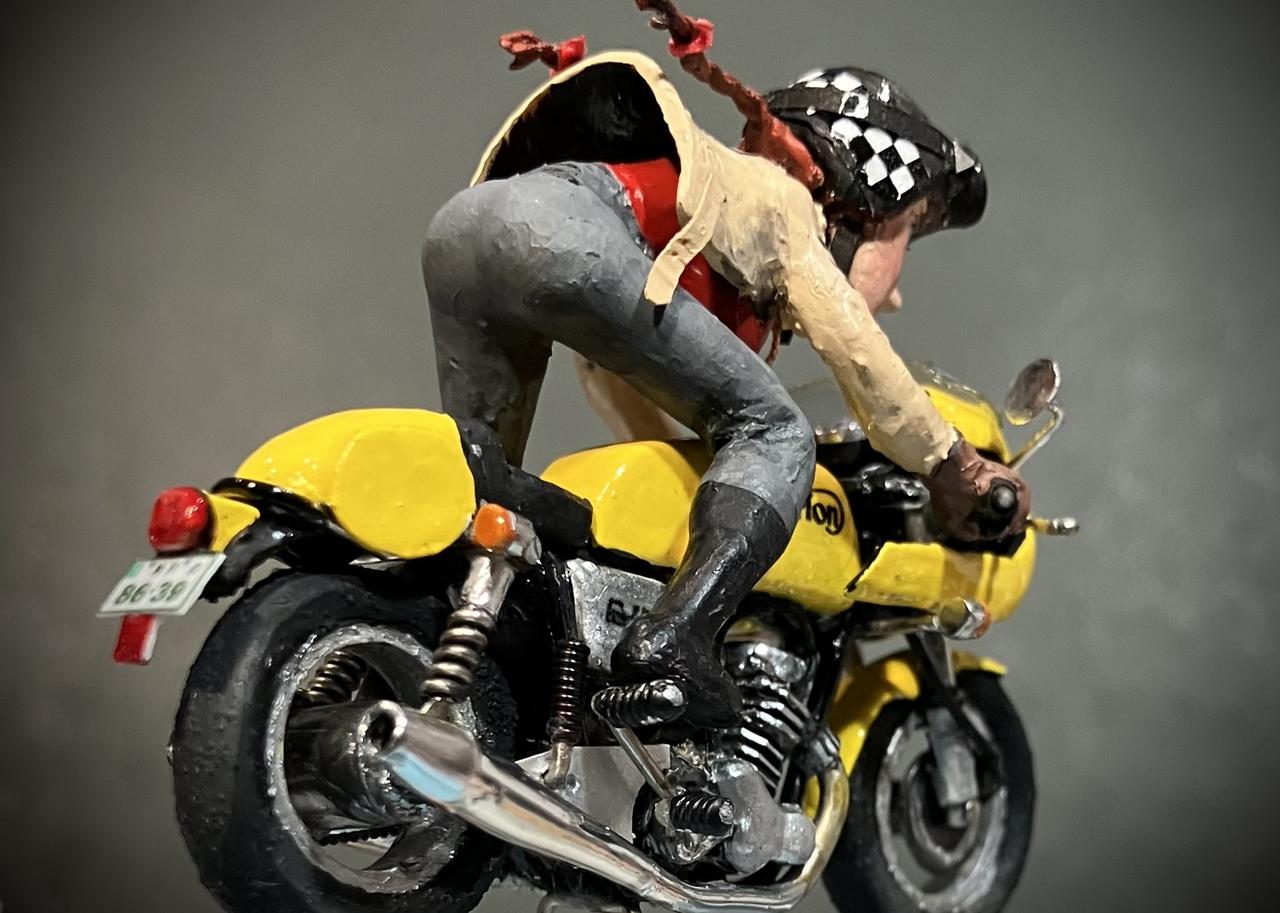 画像4: 東京・巣鴨で"55mm"というサイズ感で表現されるミニチュア・モーターサイクルの個展が開催!!