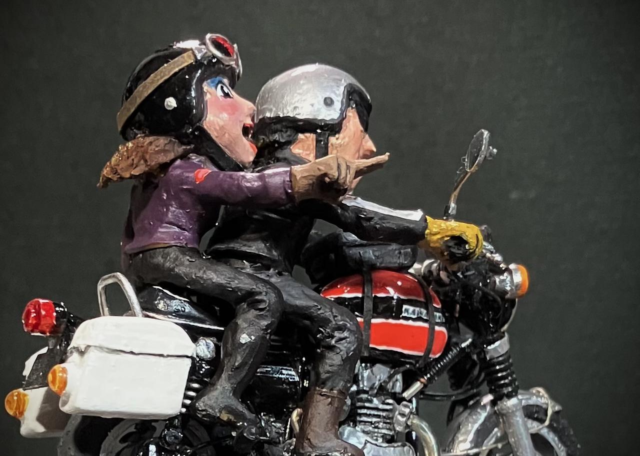 画像3: 東京・巣鴨で"55mm"というサイズ感で表現されるミニチュア・モーターサイクルの個展が開催!!