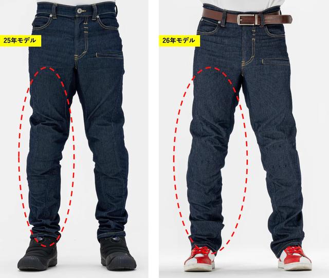 画像3: 膝に設けたエアインテークで、走行風の取り込み量が前年比125%に！