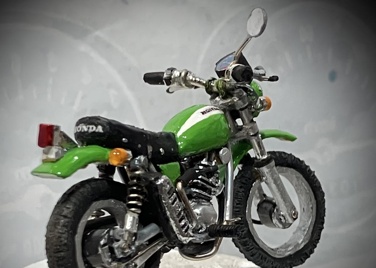 画像2: 東京・巣鴨で"55mm"というサイズ感で表現されるミニチュア・モーターサイクルの個展が開催!!