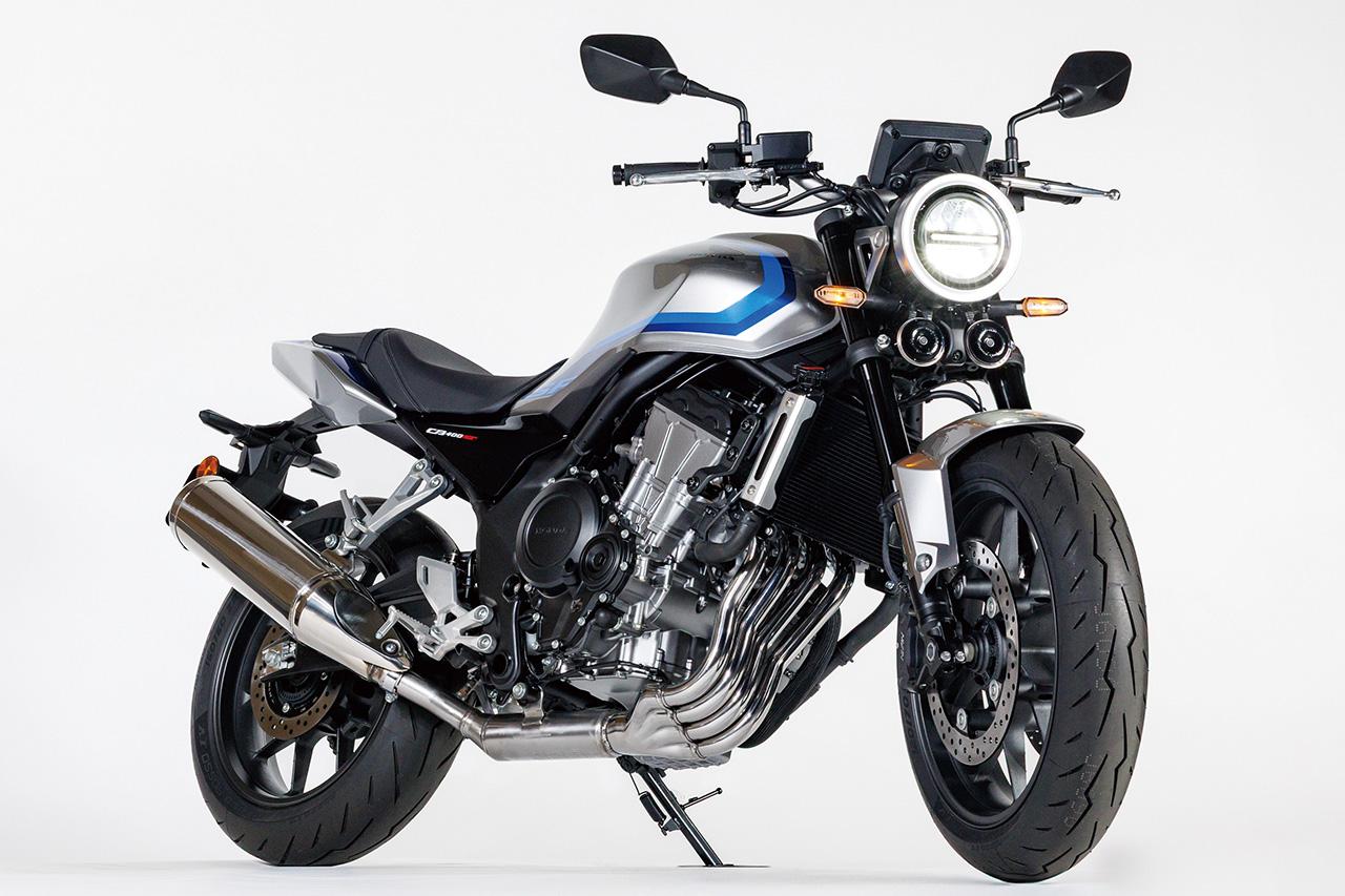 画像: Honda CB400 SUPER FOUR E-Clutch Concept コンセプトモデル