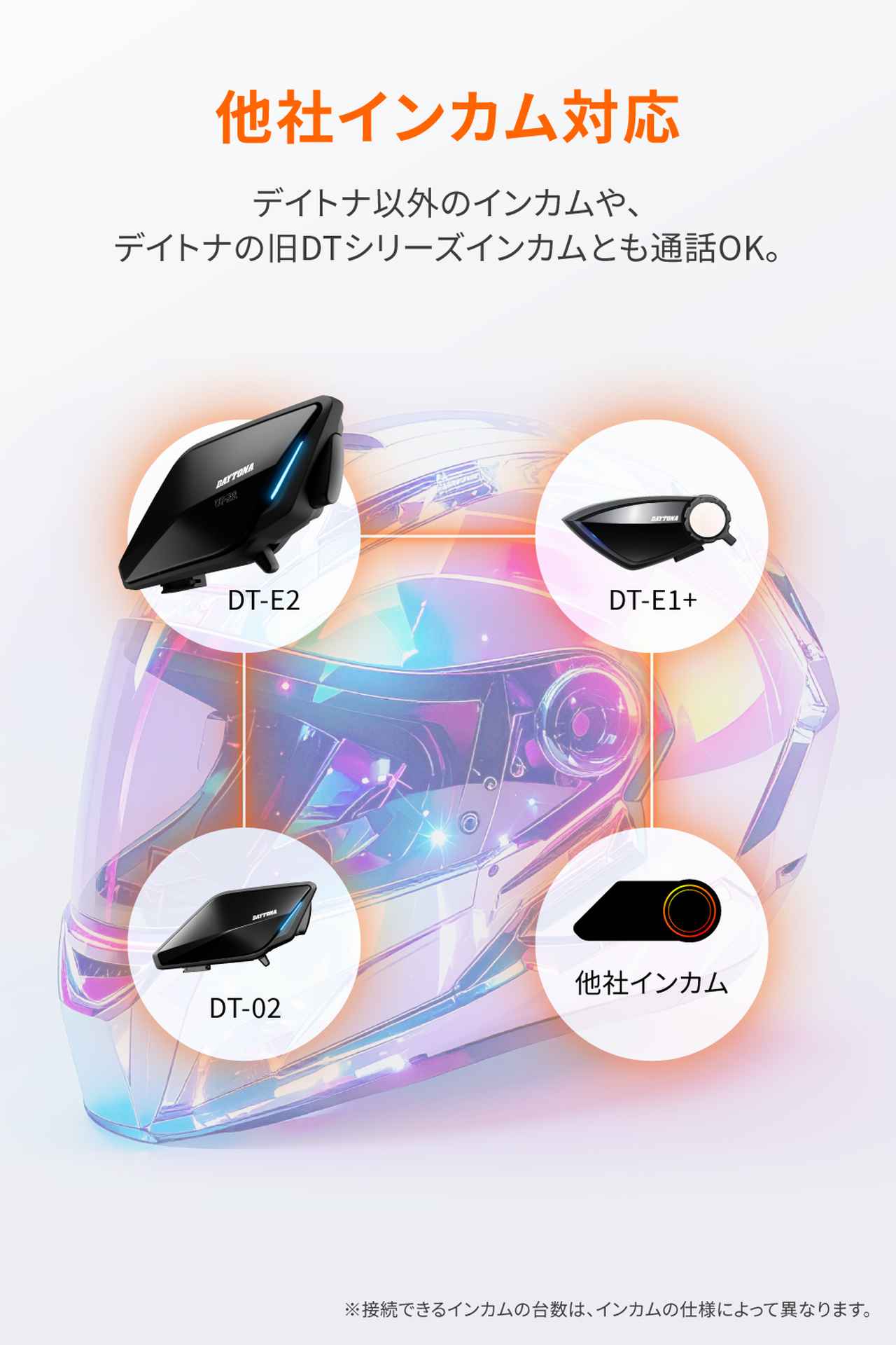 画像7: 必要十分な機能性! 接続も通話もボタン1つで完了! デイトナのエントリー向けインカム「DT-E2」がいま狙い目かも!