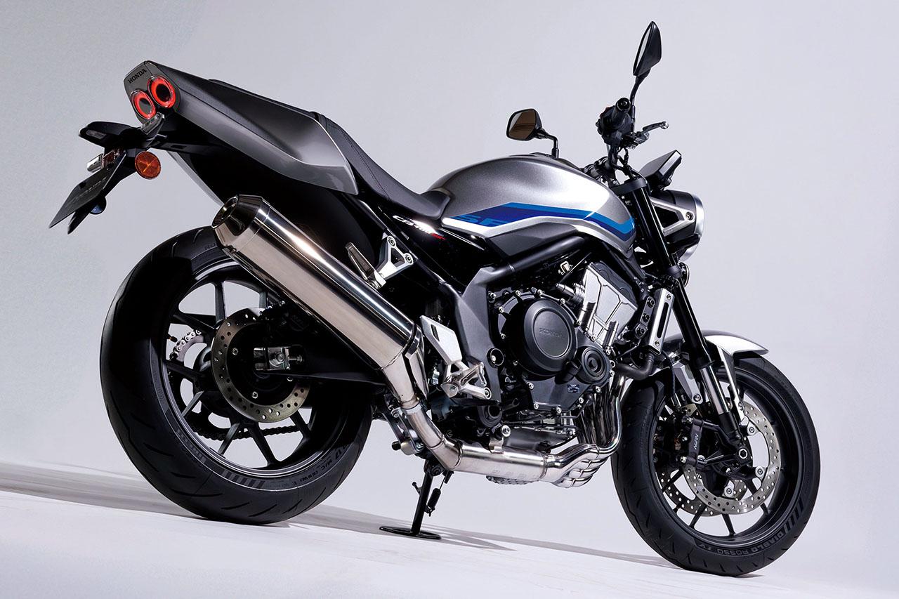 画像: ホンダ「CB400 SUPER FOUR E-Clutch Concept」スタイリング解説
