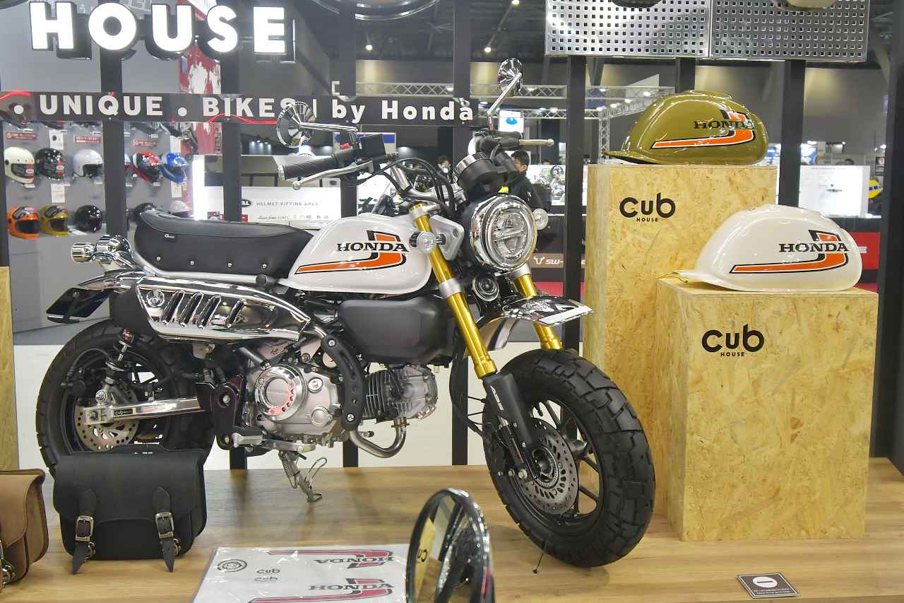 画像4: ホンダブースでCUB HOUSEをチェックしつつカブ関連もチェック