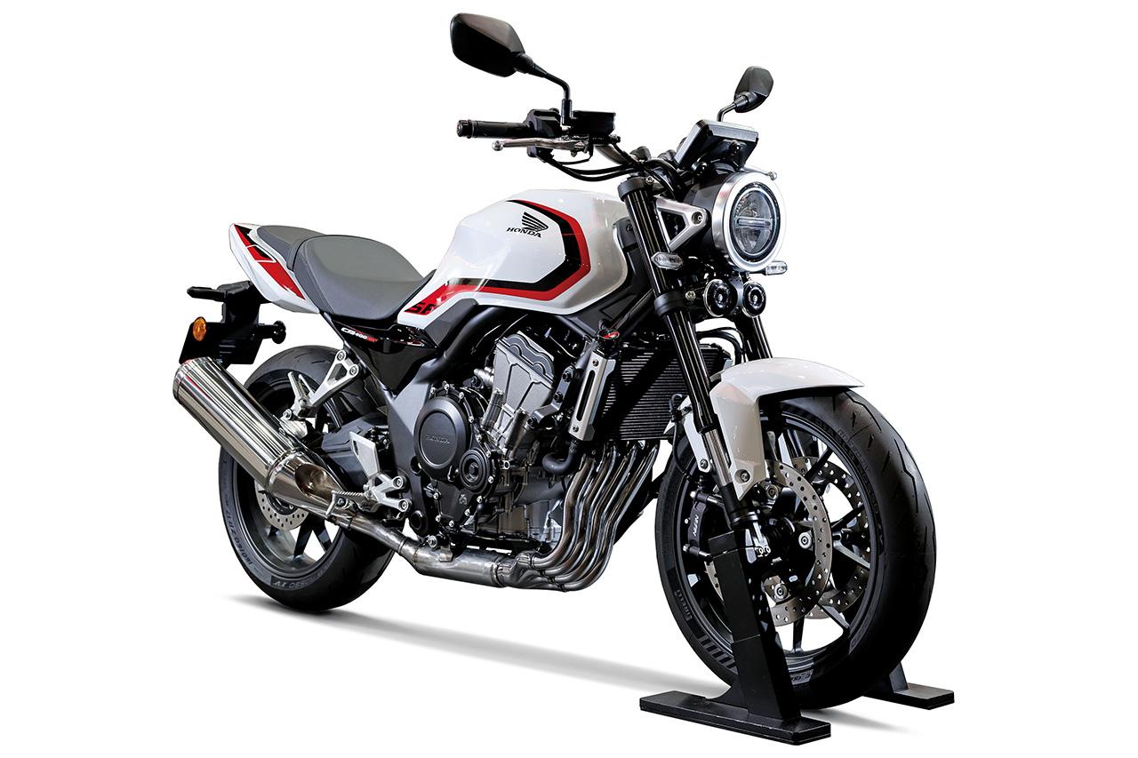 画像 : 1番目の画像 - 【写真20枚】ホンダ「CB400 SUPER FOUR E-Clutch Concept」解説〈シャシー編〉 - webオートバイ